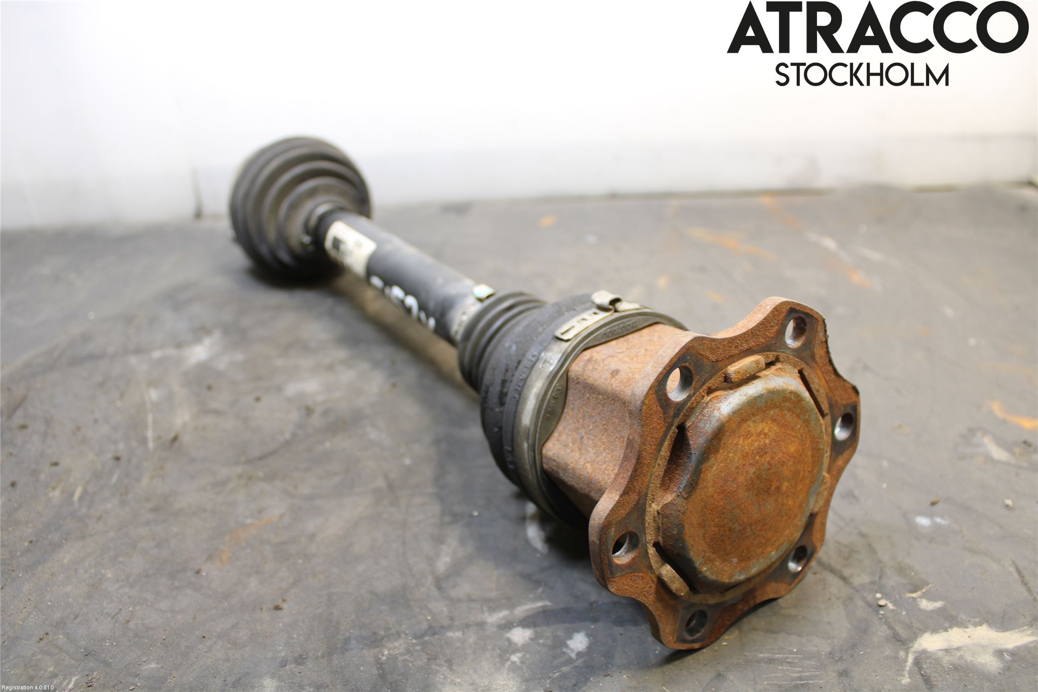 Audi A4/S4 08-11 Drivaksel Foran Kompl Venstre