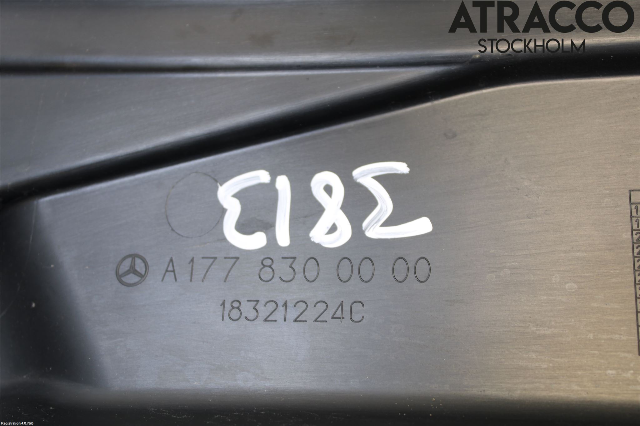 Mercedes-Benz MB A-KLASS (W177) 18- Visker Deksel-Grill-Under Frr
