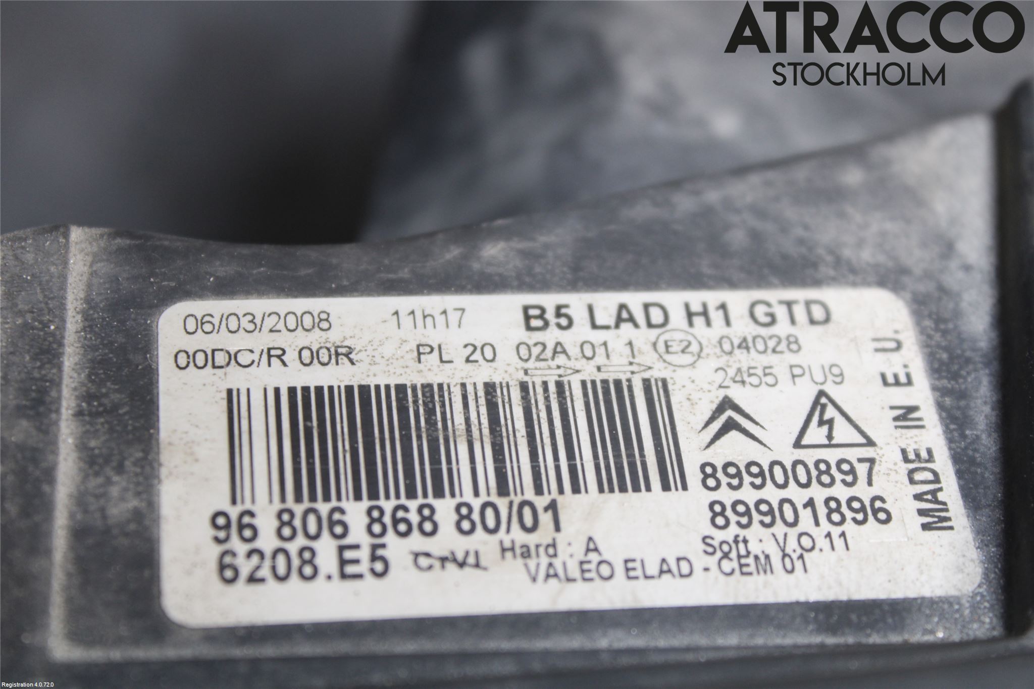 Citroen C4 I   05-10 Frontlykt Venstre