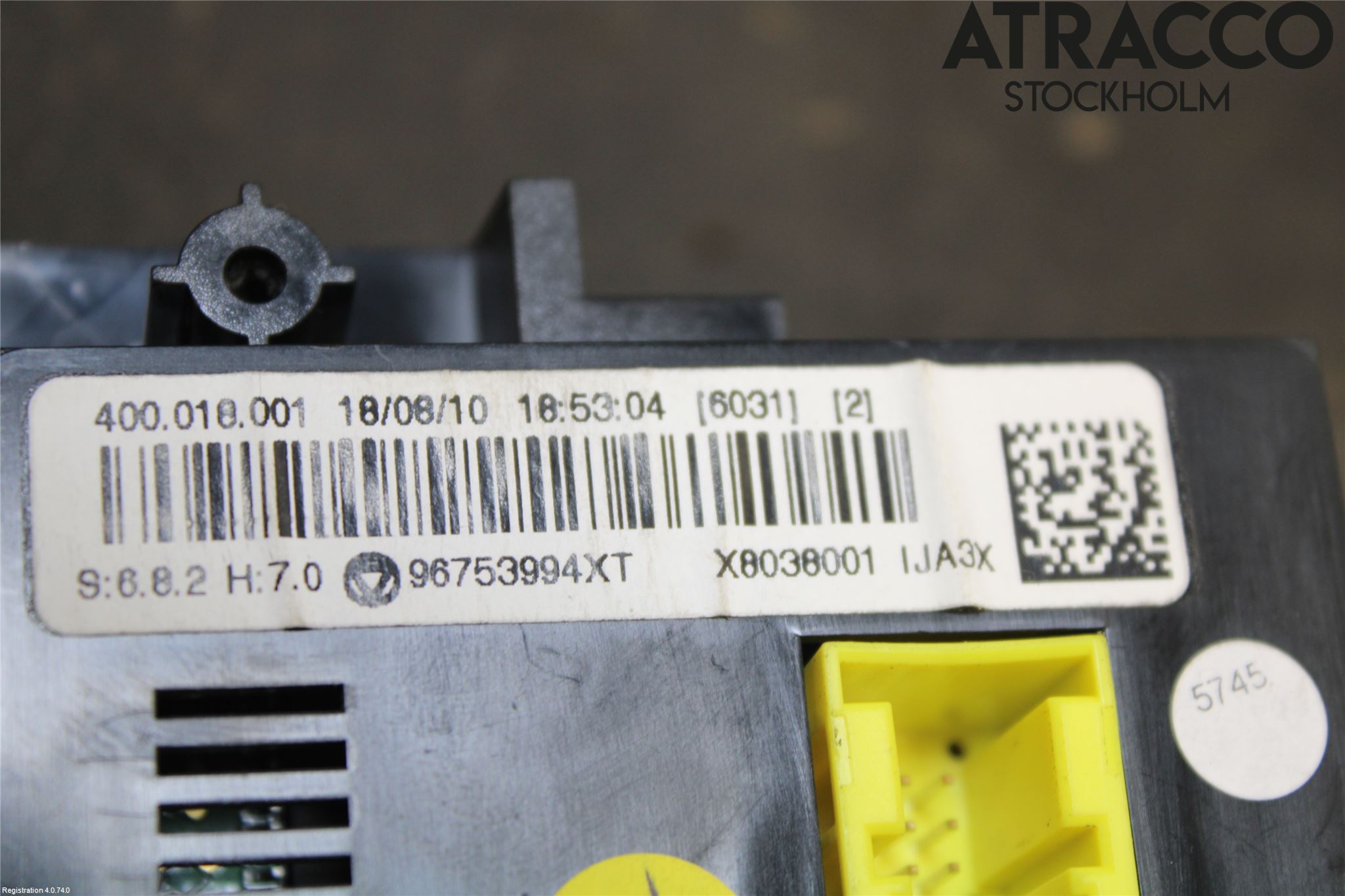Citroen C3 10-17 Varme Ac Betjening-Display