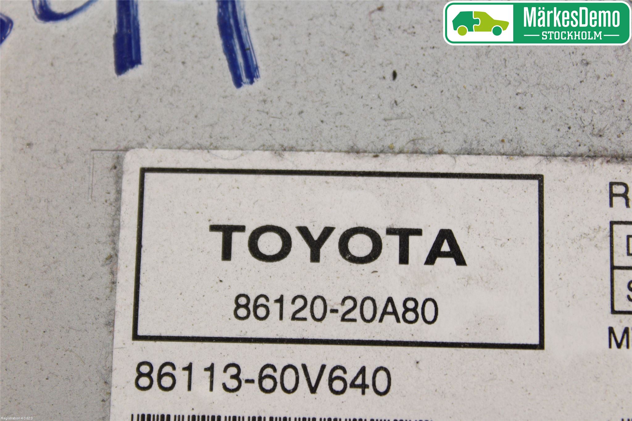 Toyota AVENSIS 09-15 Stereo Radio Med Cd