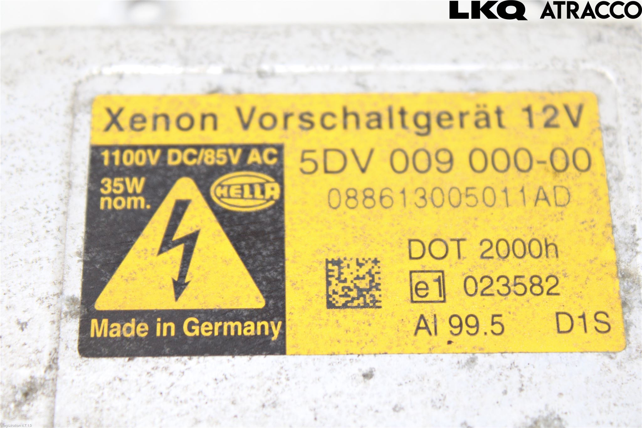 BMW 5 E60/61 Sed/Tou 02-10 Styreenhet Xenon
