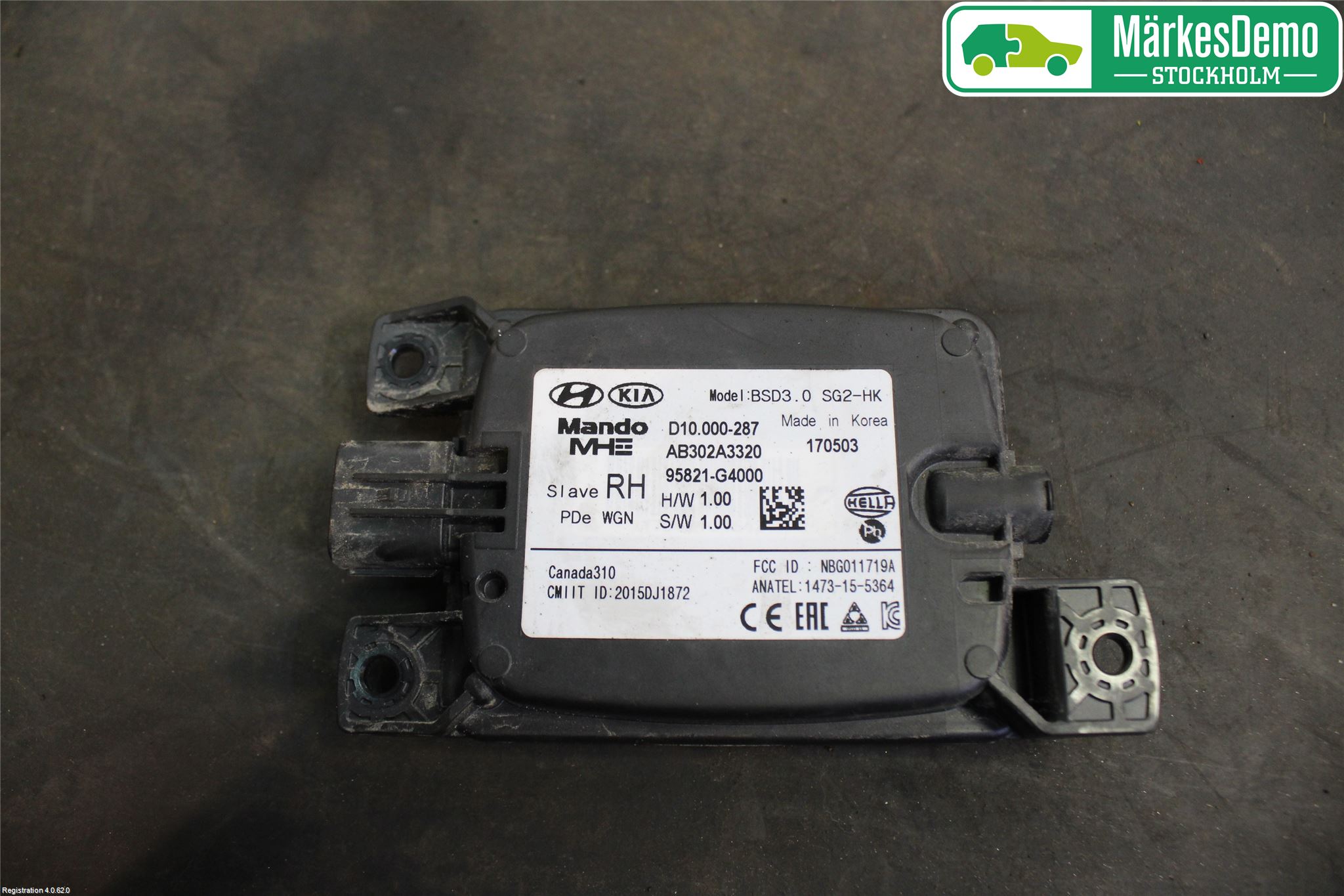 Hyundai i30 PD 17- Sensor Kollisjonsbeskyttelse