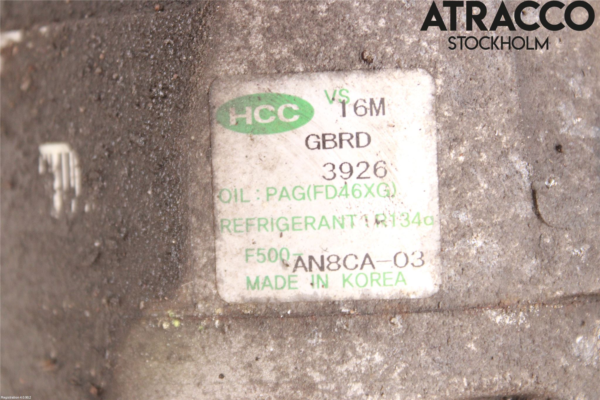 Hyundai i30 FD 07-12 Varme Ac Kompressor