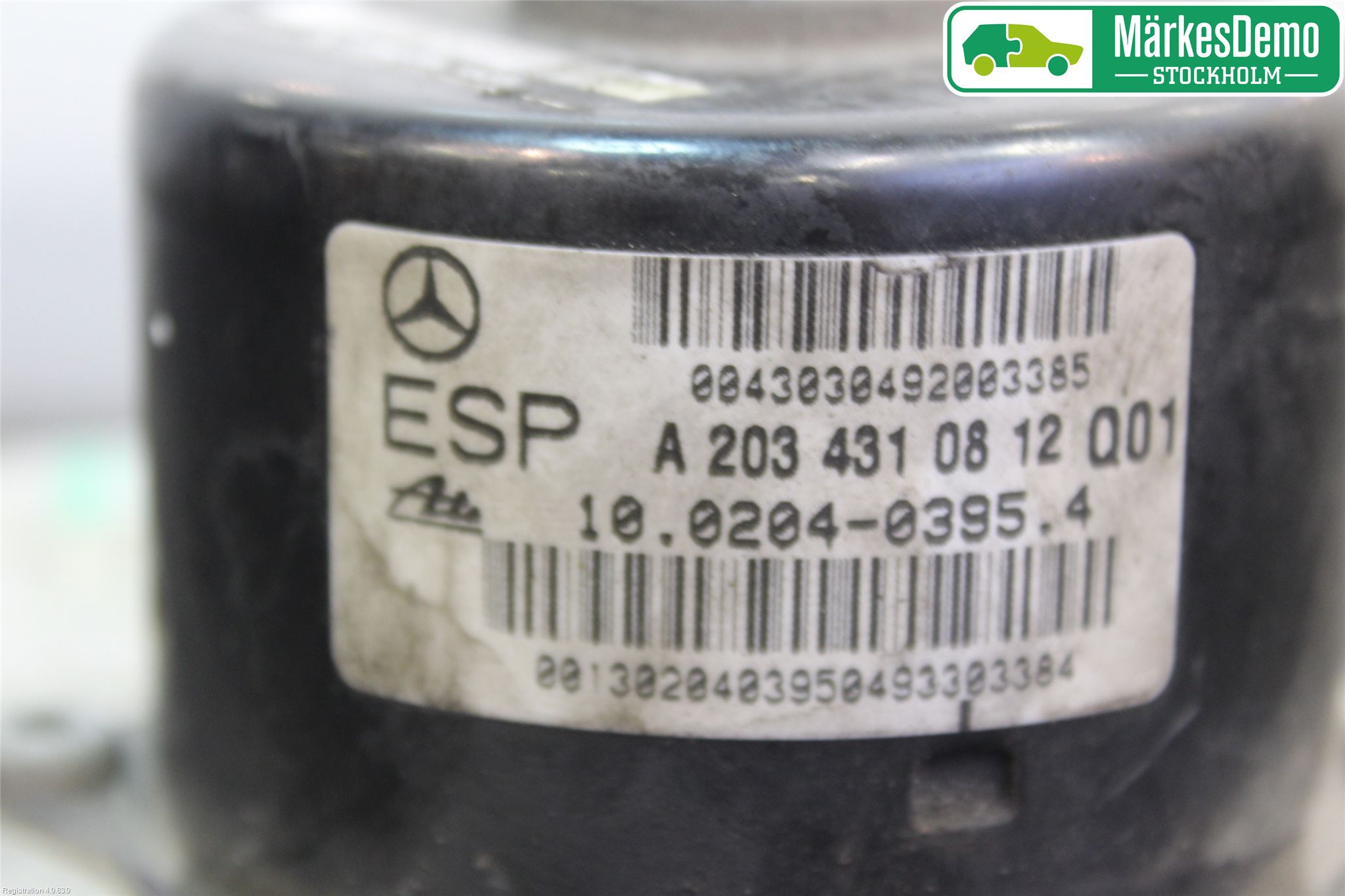 Mercedes-Benz MB C (203) 00-07 Abs Hydraulikkaggregat