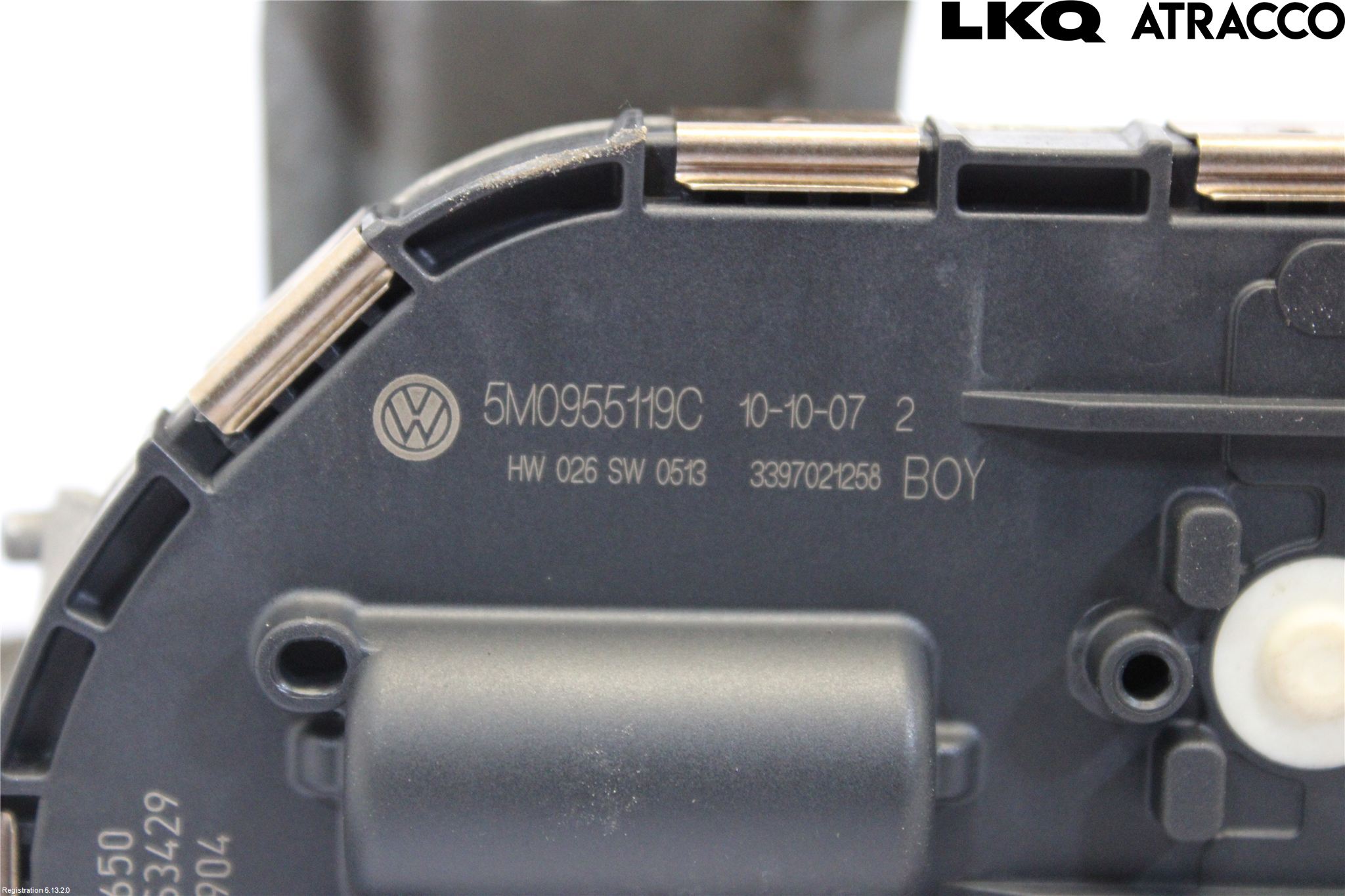 Volkswagen VW GOLF PLUS/CROSS GOLF 04-14 Viskermotor Frontrute
