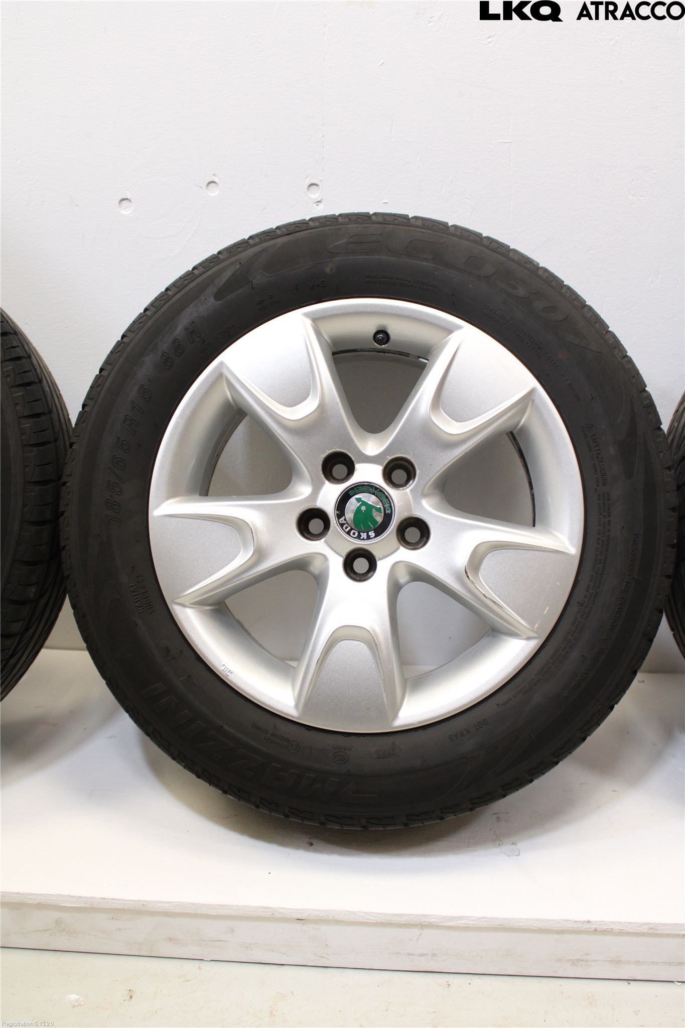 Skoda ROOMSTER Felg Aluminium Sett 4Stk