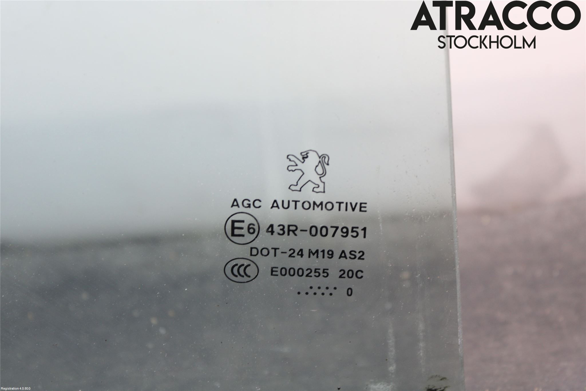 Peugeot 5008 10-16 Dørrute Bak Høyre 4Dørs