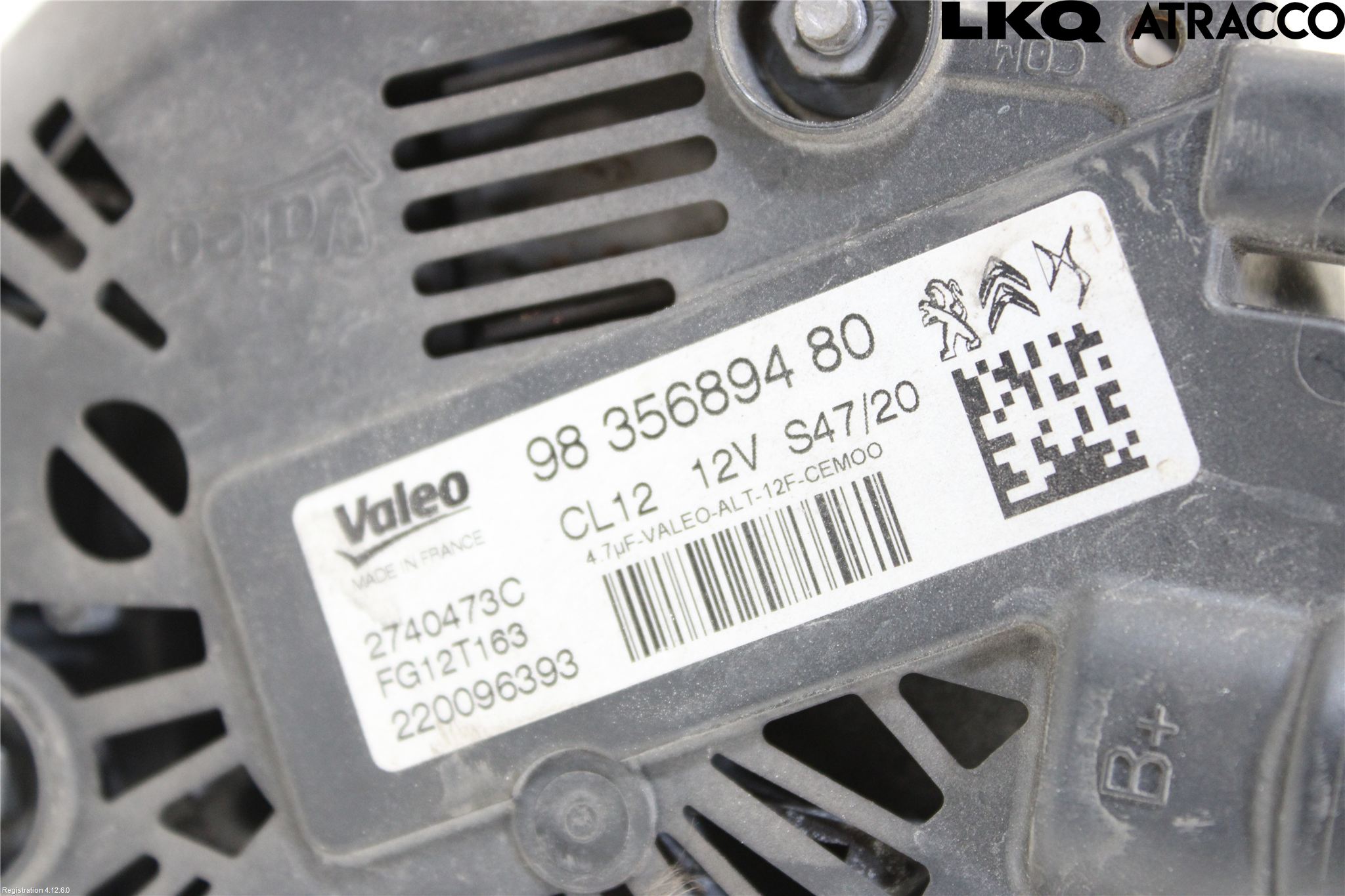Opel CORSA F, CORSA-E 20- Dynamo