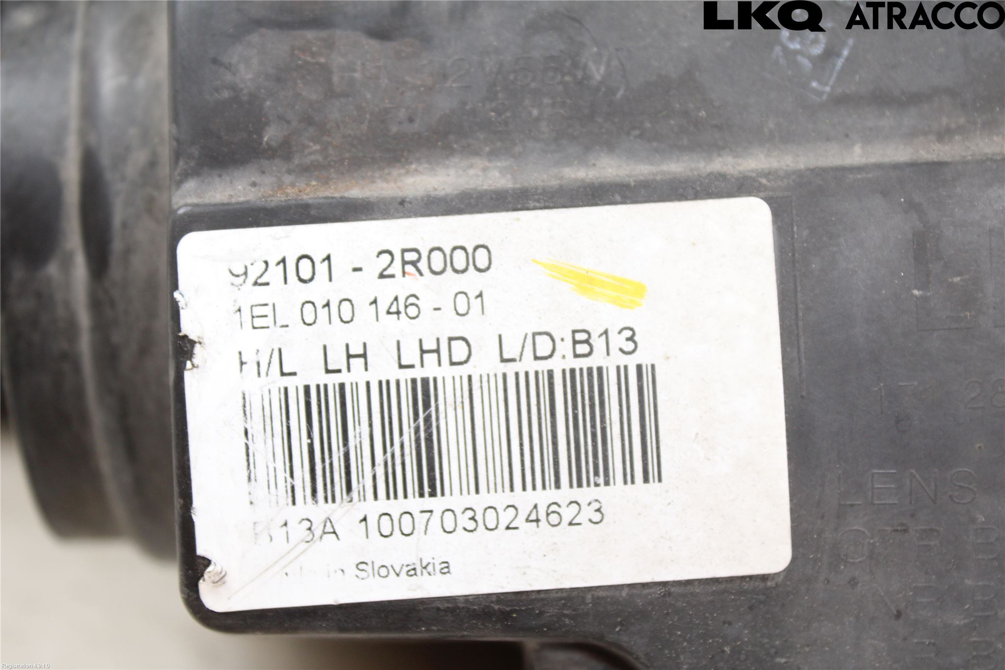 Hyundai i30 FD 07-12 Frontlykt Venstre