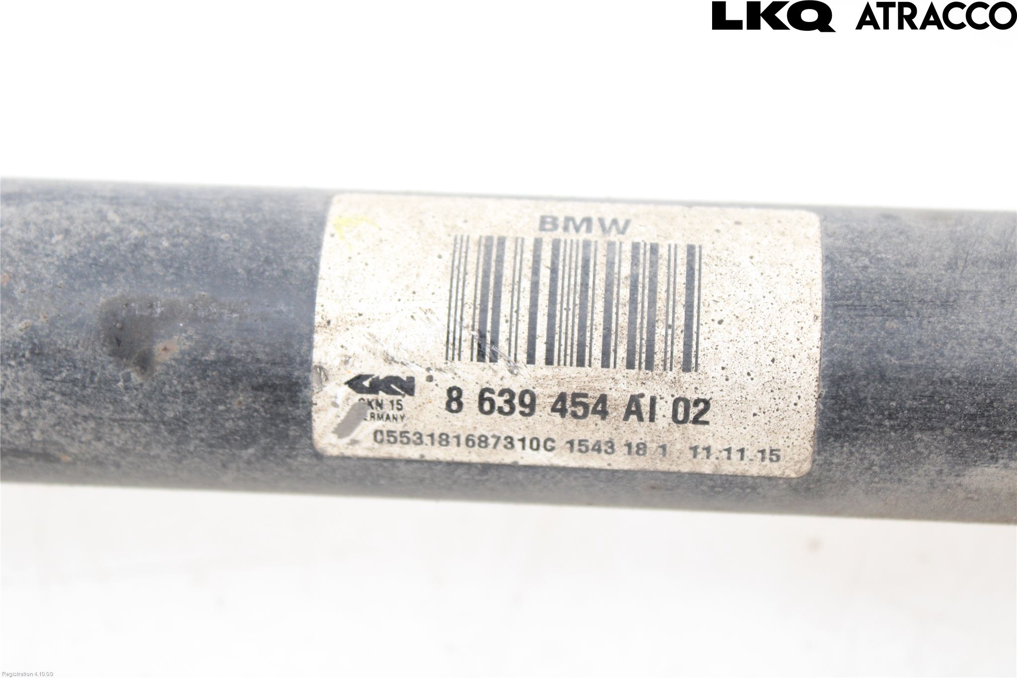 BMW 7 G11/G12 15-22 Drivaksel Bak Kompl Høyre