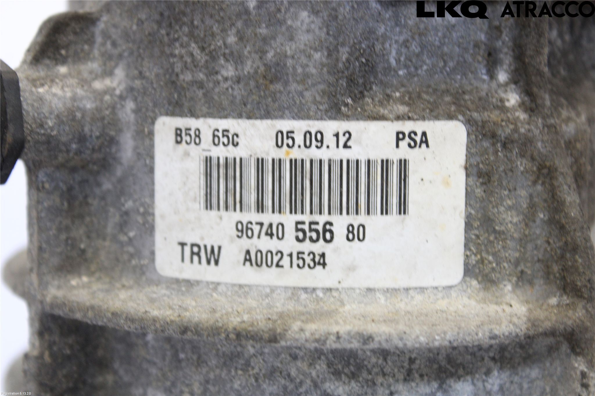 Citroen C4 GRAND PICASSO 07-13 Servostyring Eletrisk Pumpe