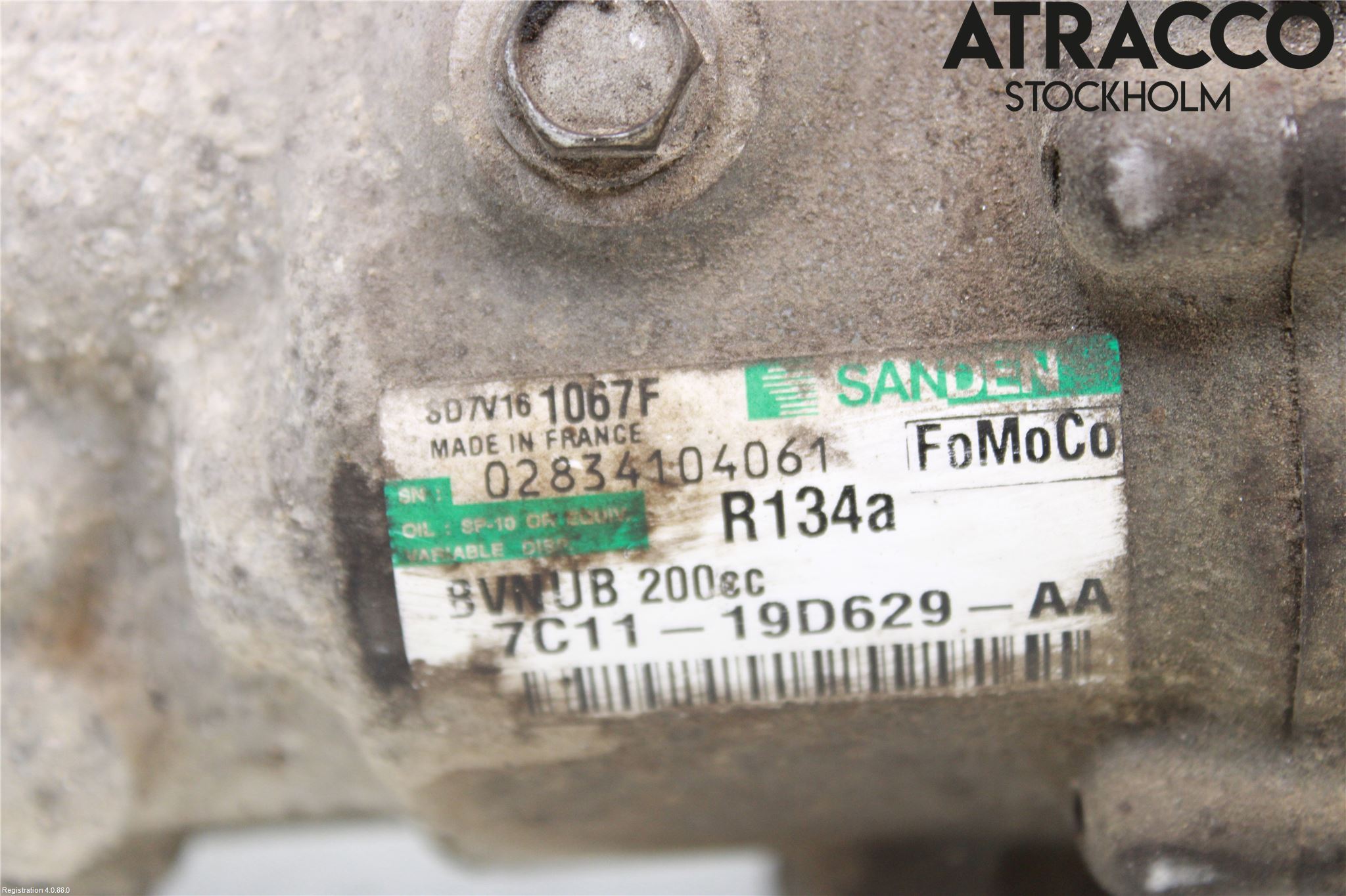 Ford TRANSIT    06-13 Varme Ac Kompressor