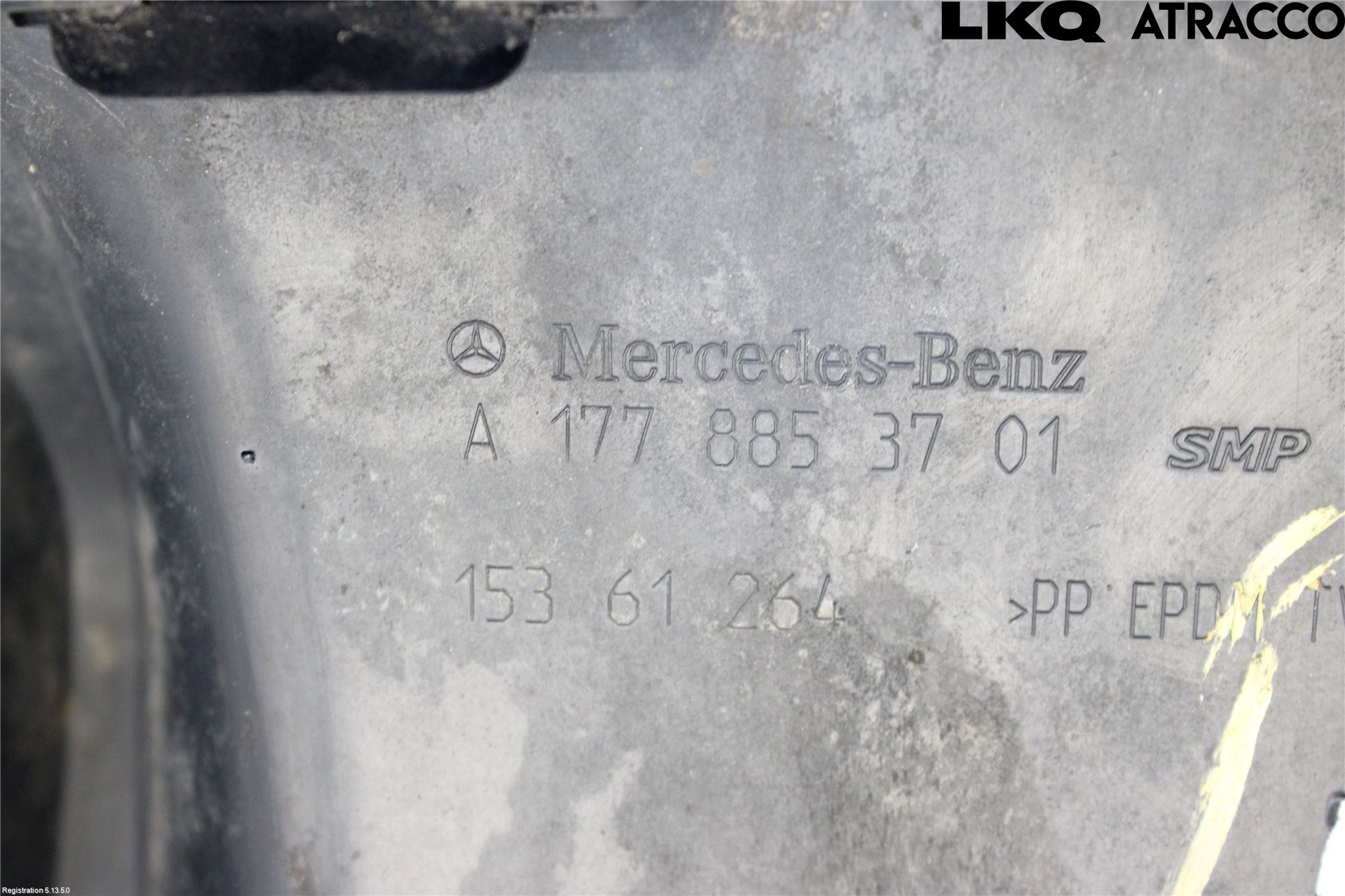 Mercedes-Benz MB A-KLASS (W177) 18- Støtfanger Bak Midt Del