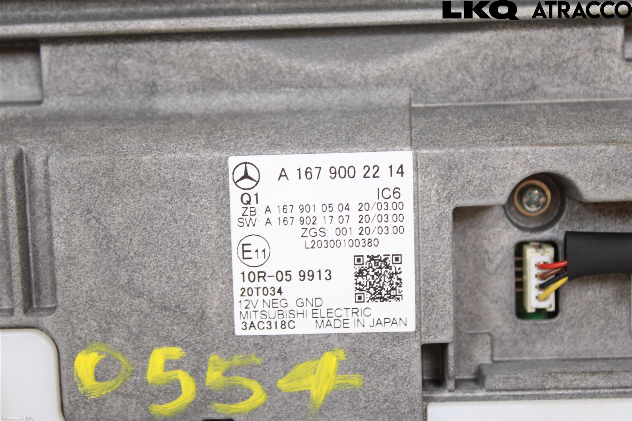 Mercedes-Benz MB GLE-KLASS (W167/V167/C167) 19- Instr Kombinert