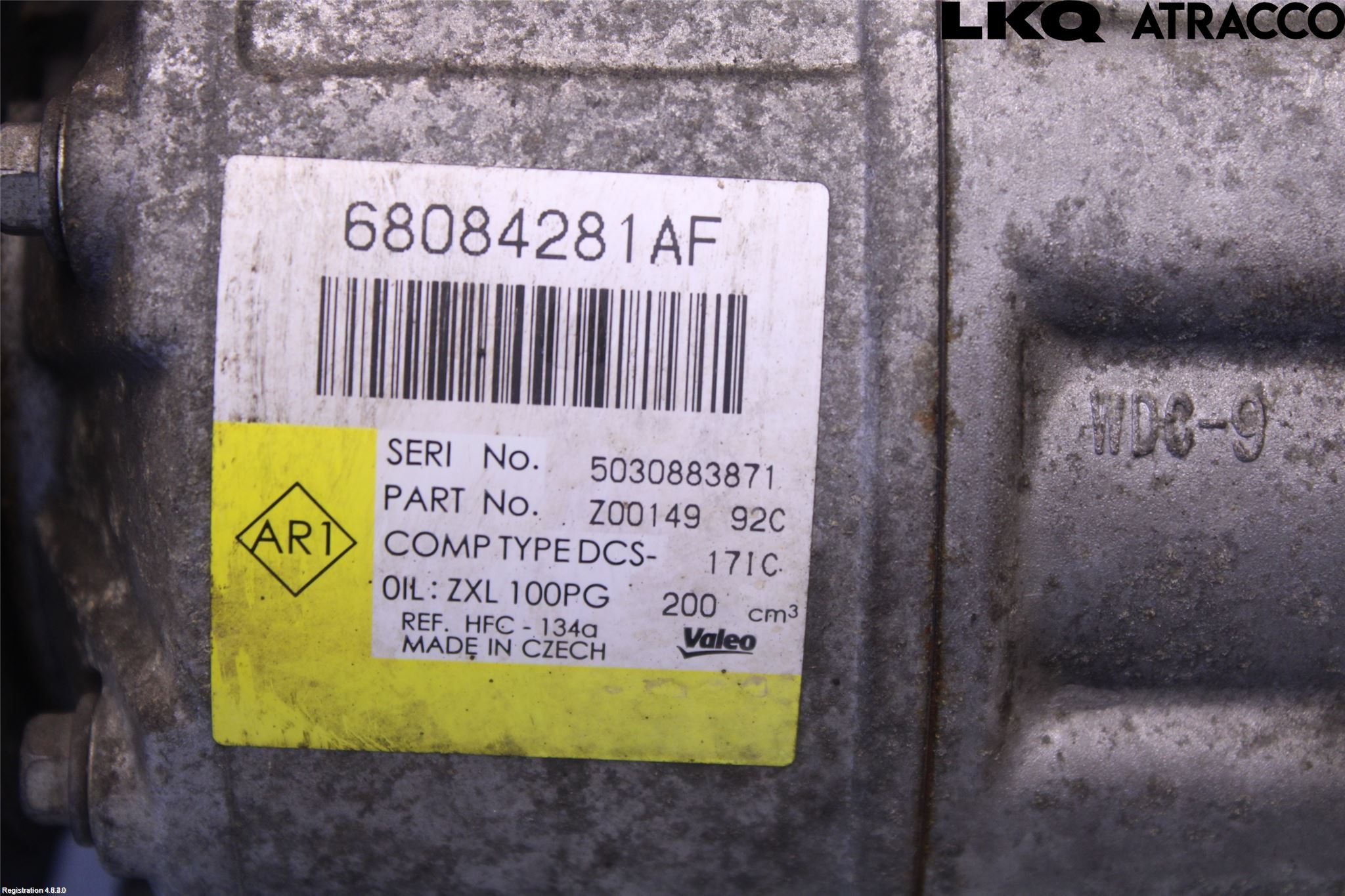 Fiat FREEMONT Varme Ac Kompressor