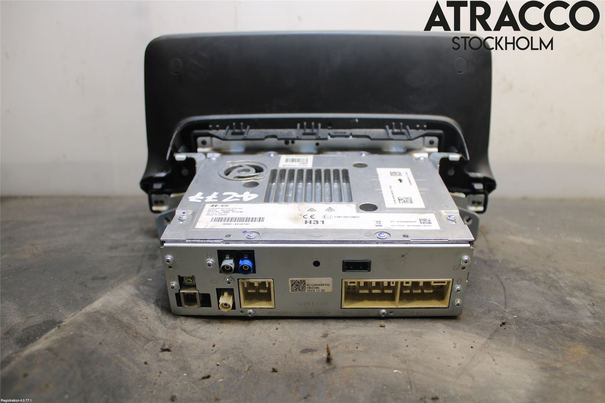 Hyundai KONA/ELECTRIC OS 18-23 Stereo Radio Med Cd