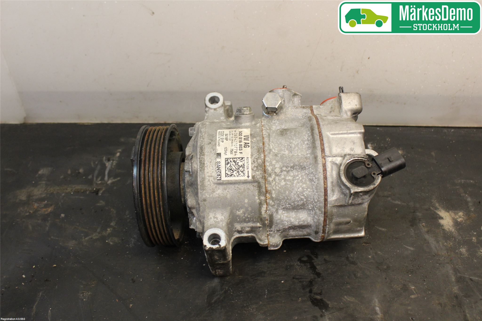 Skoda FABIA 15-21 Varme Ac Kompressor