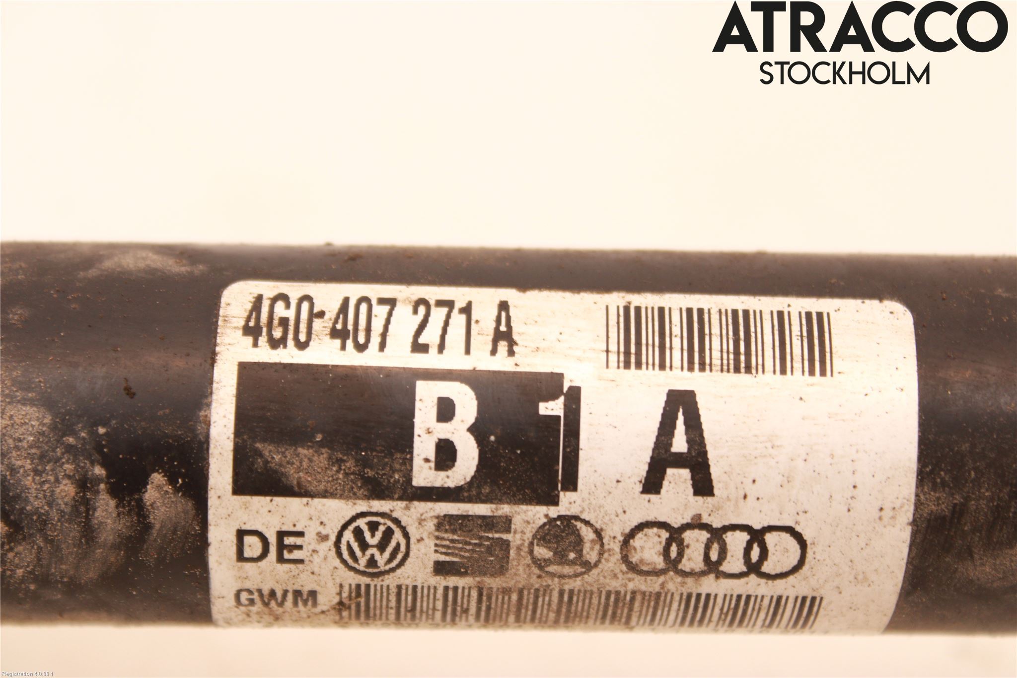 Audi A6/S6 4G 11-18 Drivaksel Foran Kompl Høyre