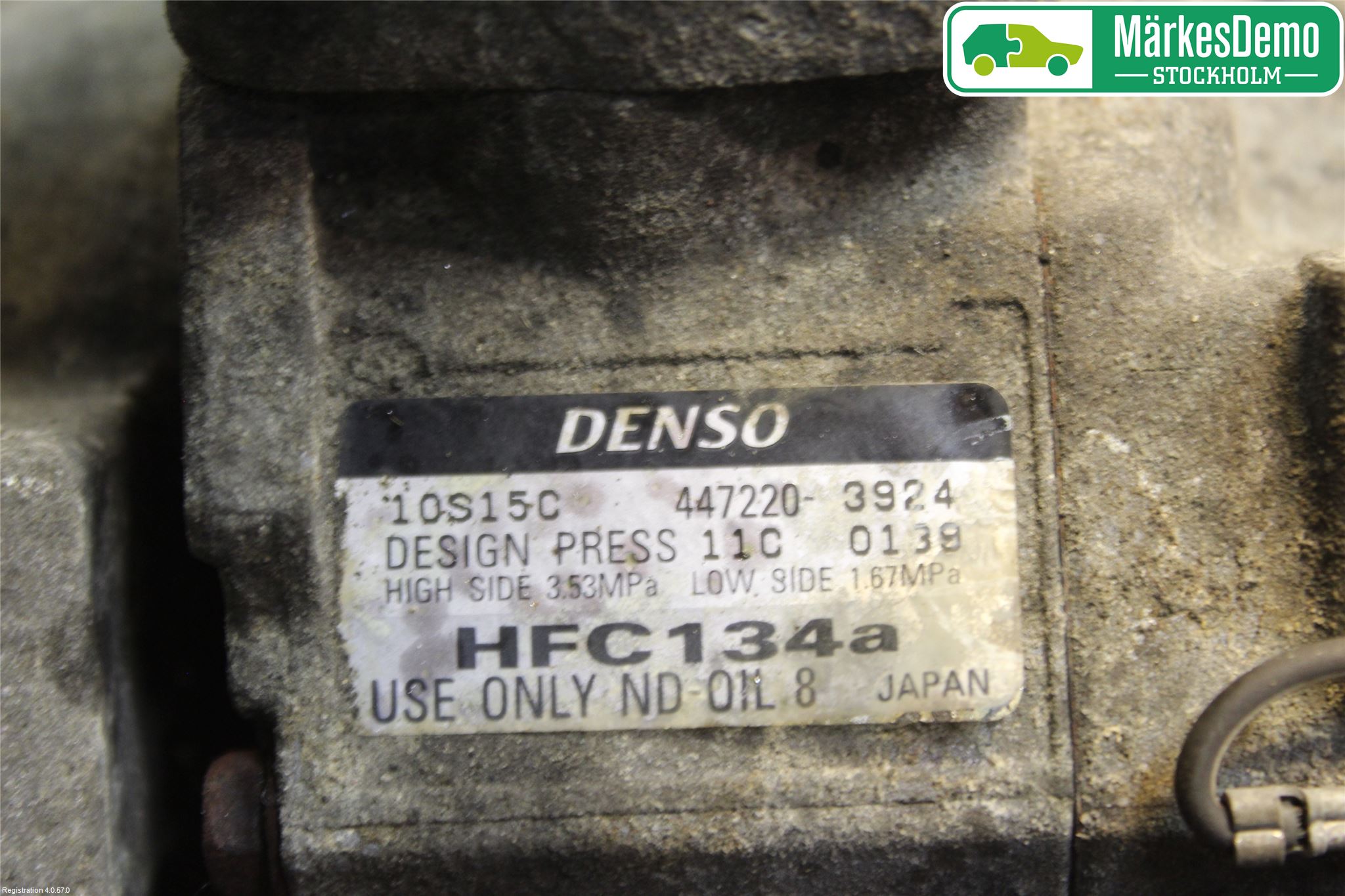 Toyota AVENSIS 98-02 Varme Ac Kompressor