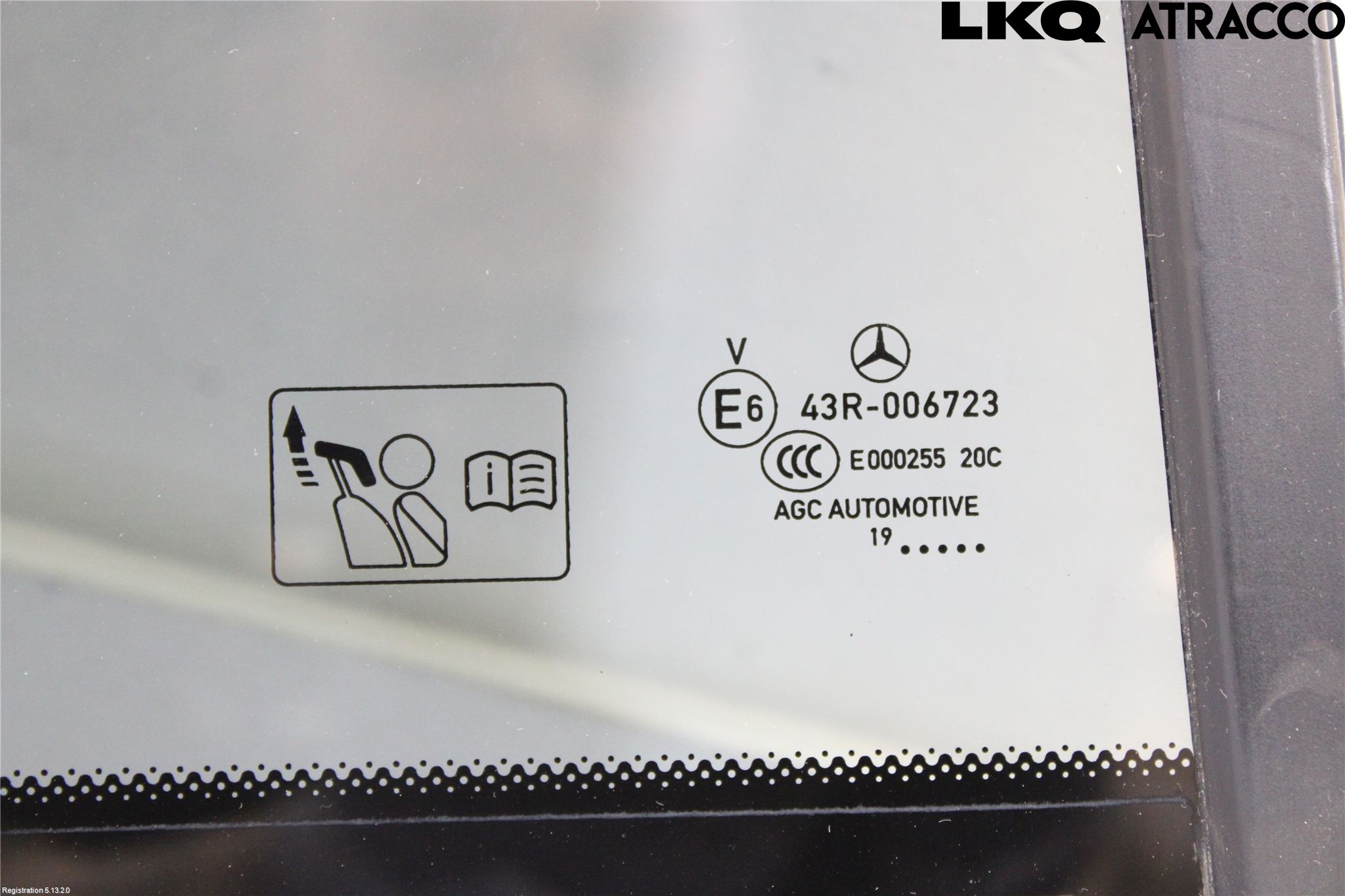 Mercedes-Benz MB A-KLASS (W177) 18- Dørrute Bak Høyre Trekant 4D