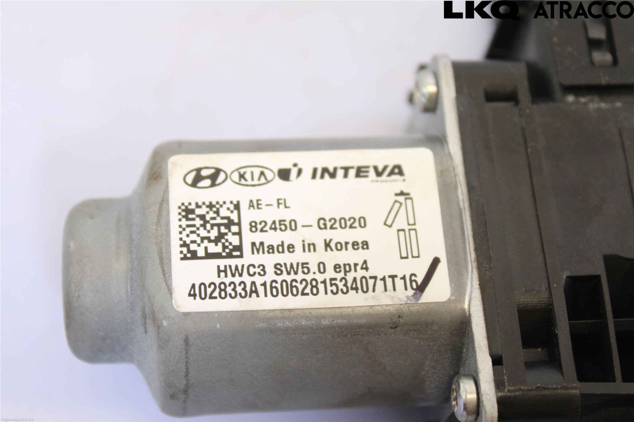 Hyundai IONIQ AE 17-22 Vindusheismotor