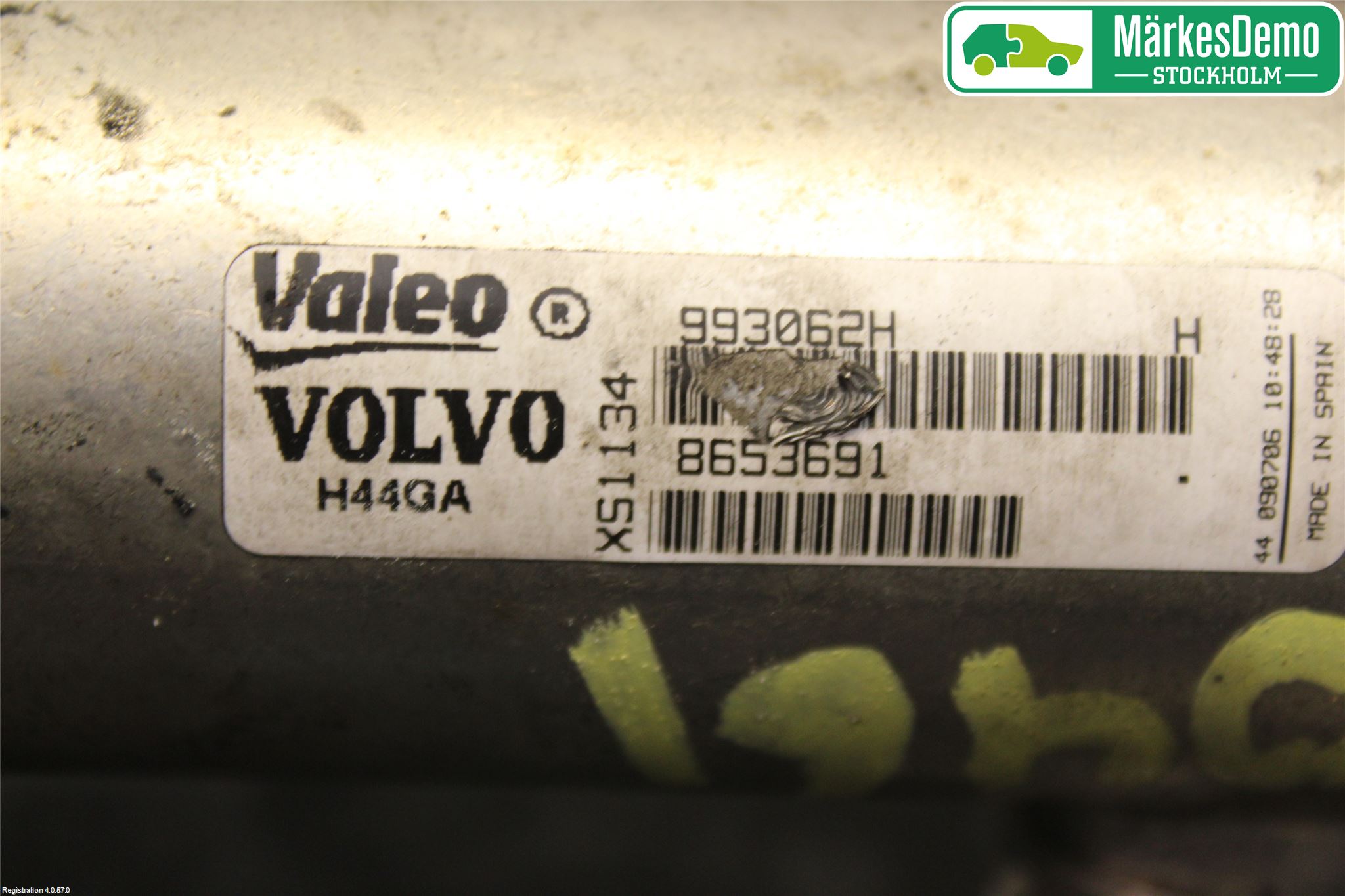 Volvo V50 04-07 Eksos Kjøler