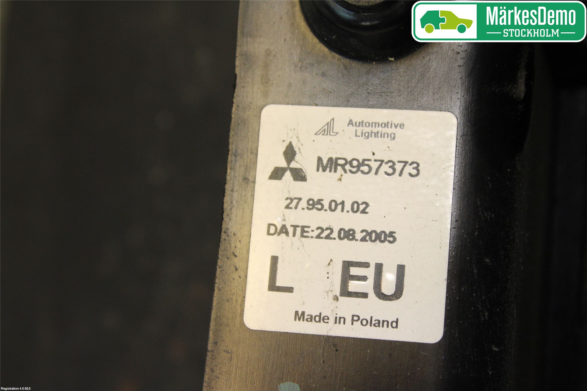 Mitsubishi COLT   04-08 Baklykt Venstre