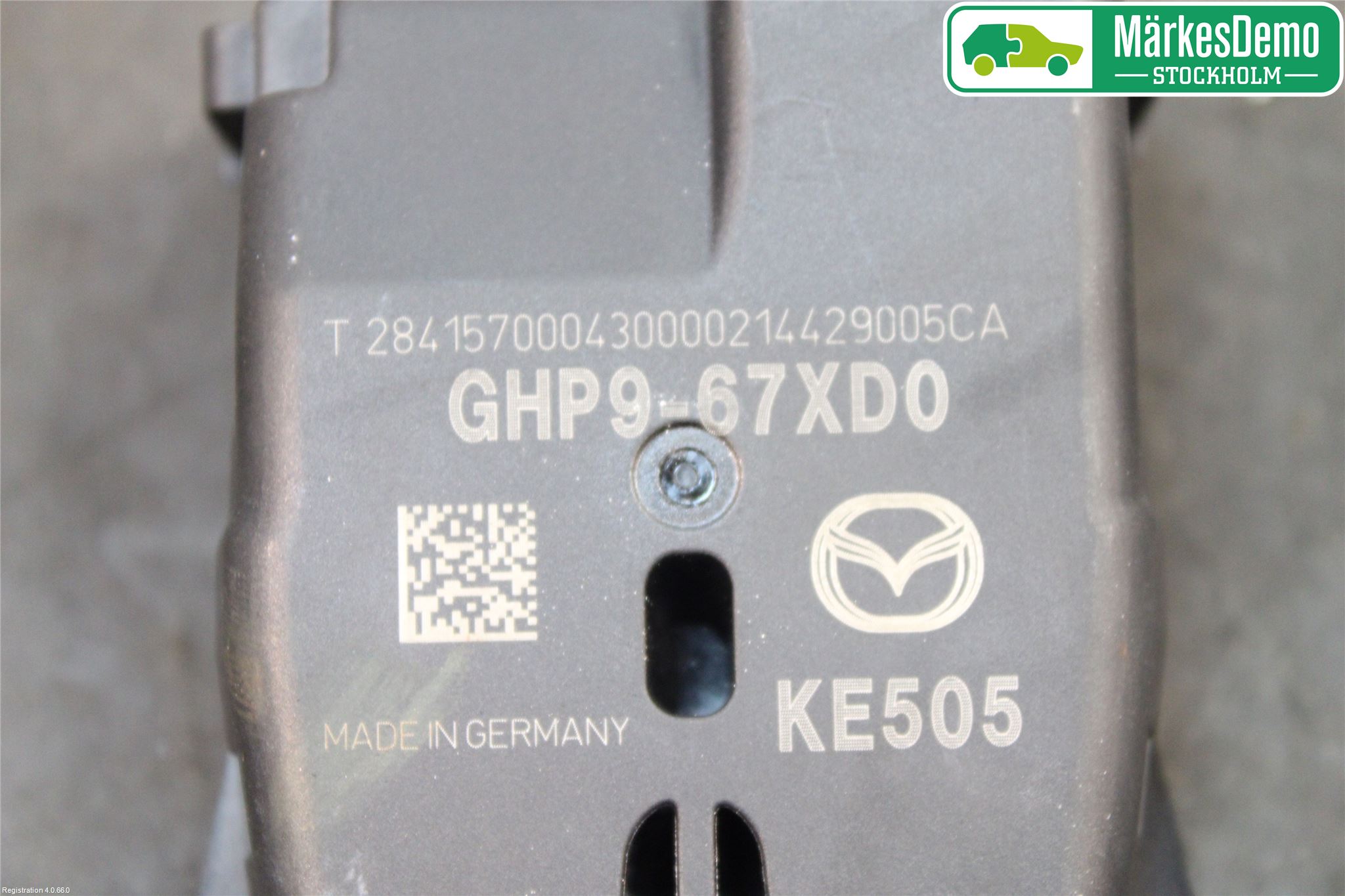 Mazda 3 III 14-19 Sensor Fartsbegrensning