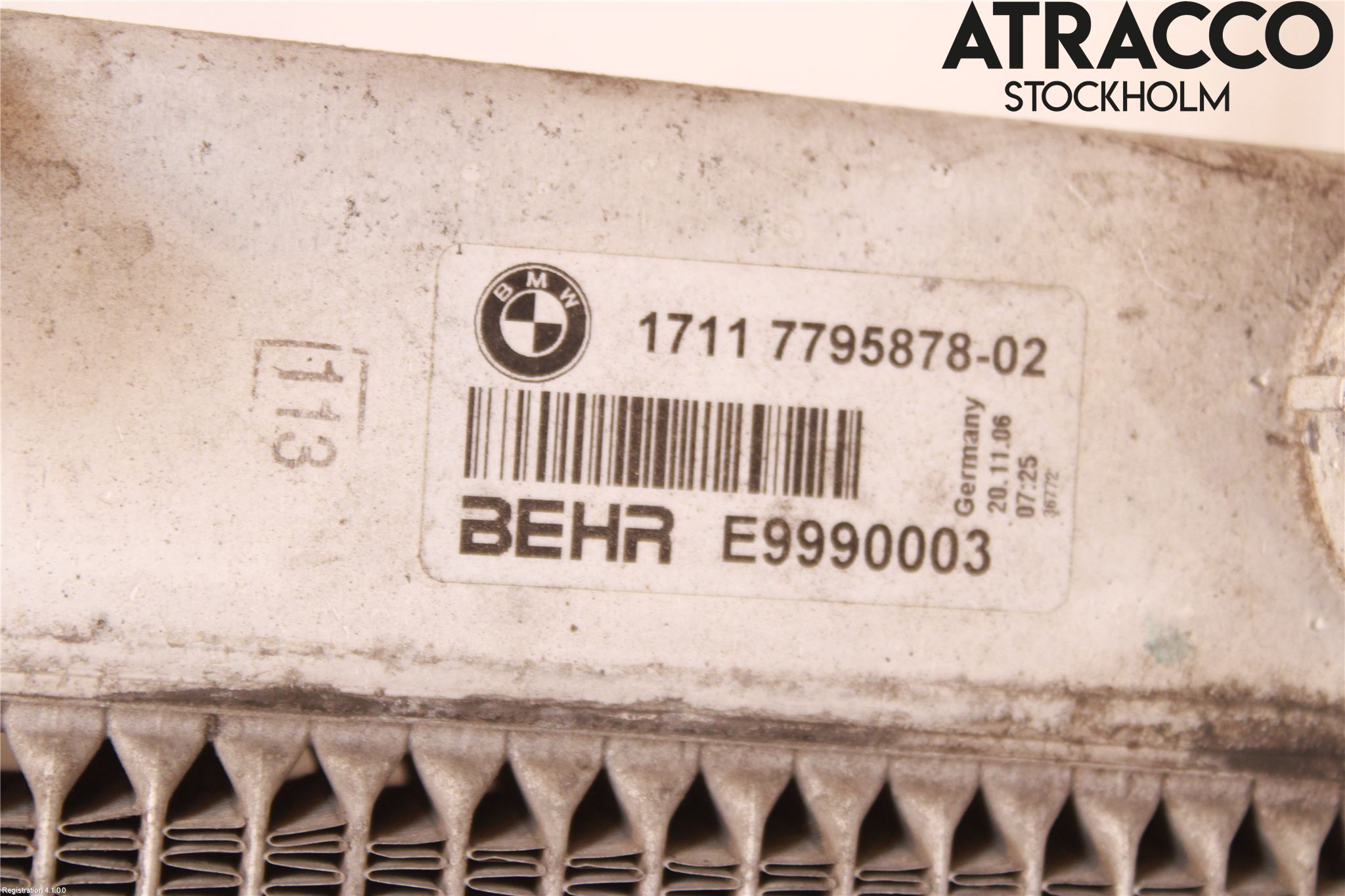 BMW 5 E60/61 Sed/Tou 02-10 Radiator Automat
