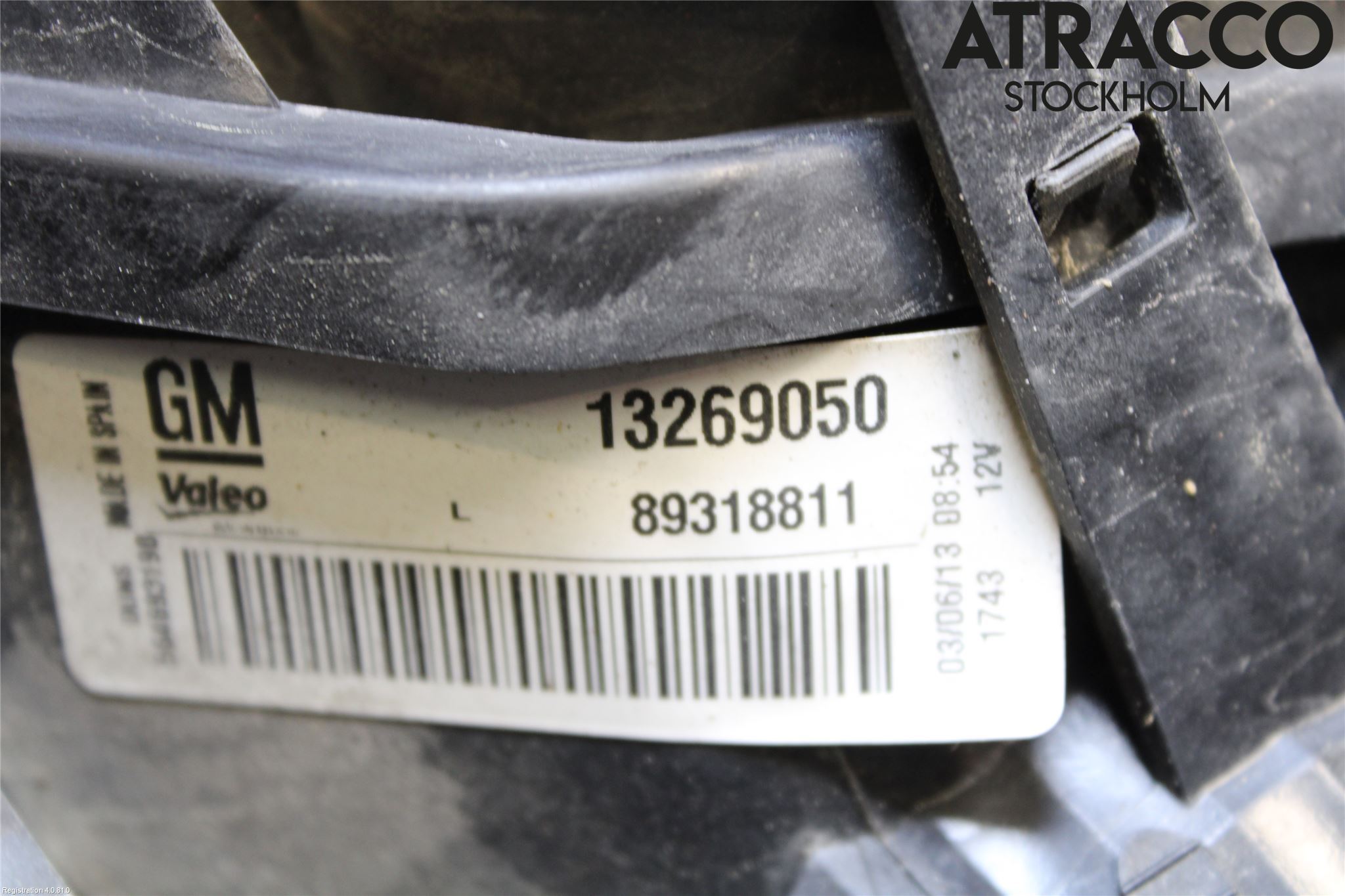 Opel CORSA D 07-14 Baklykt Venstre
