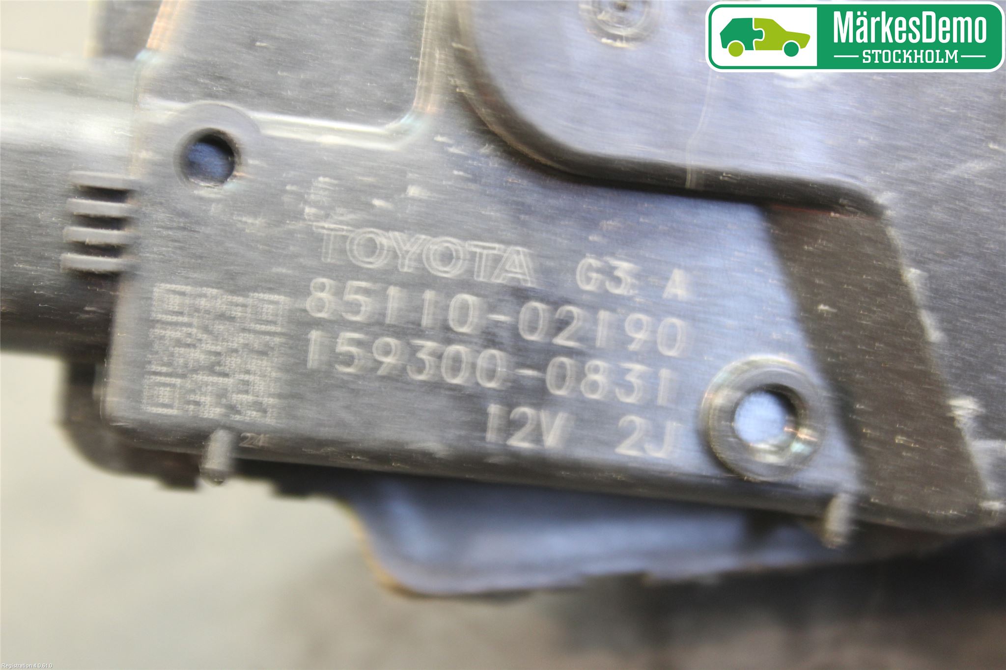Toyota AURIS 07-09 Viskermotor Frontrute