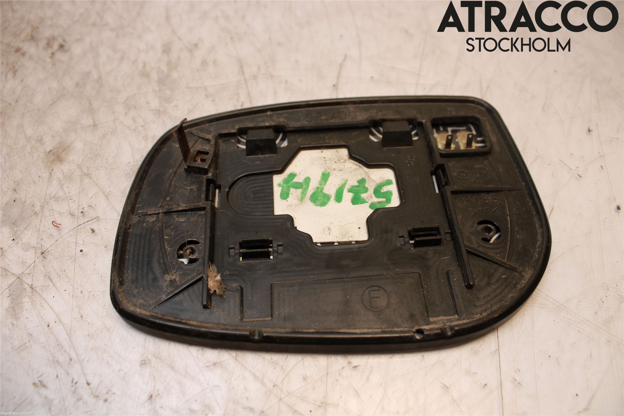 Toyota AURIS 07-09 Speil Glass H