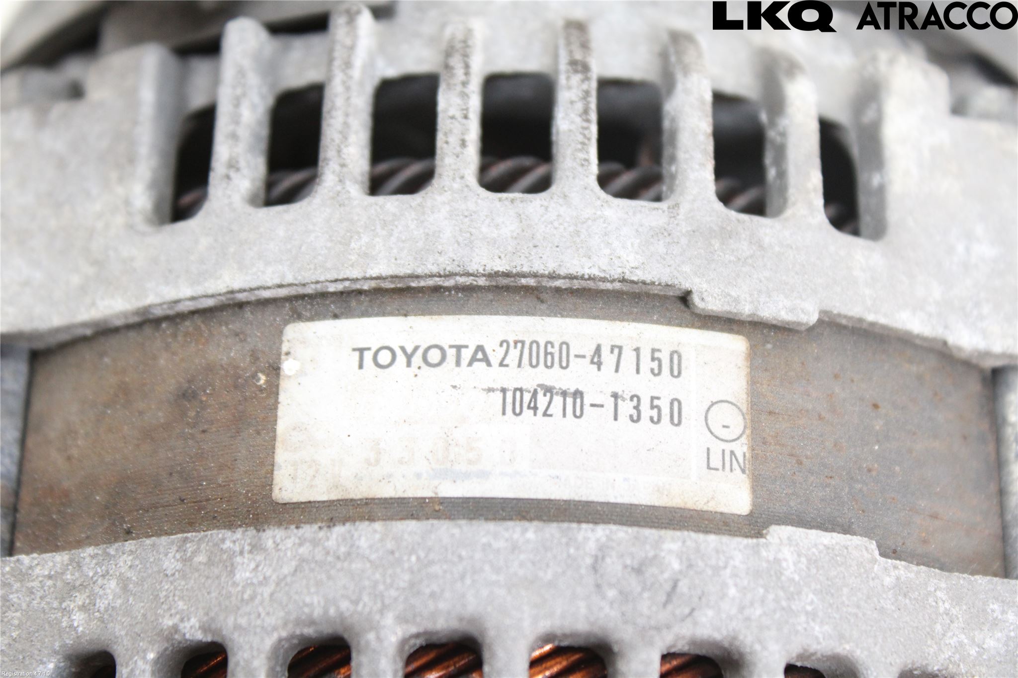 Toyota VERSO-S 11-16 Dynamo