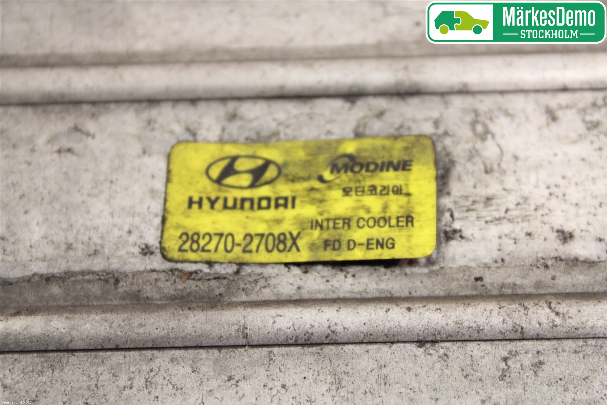 Hyundai i30 FD 07-12 Intercooler Radiator