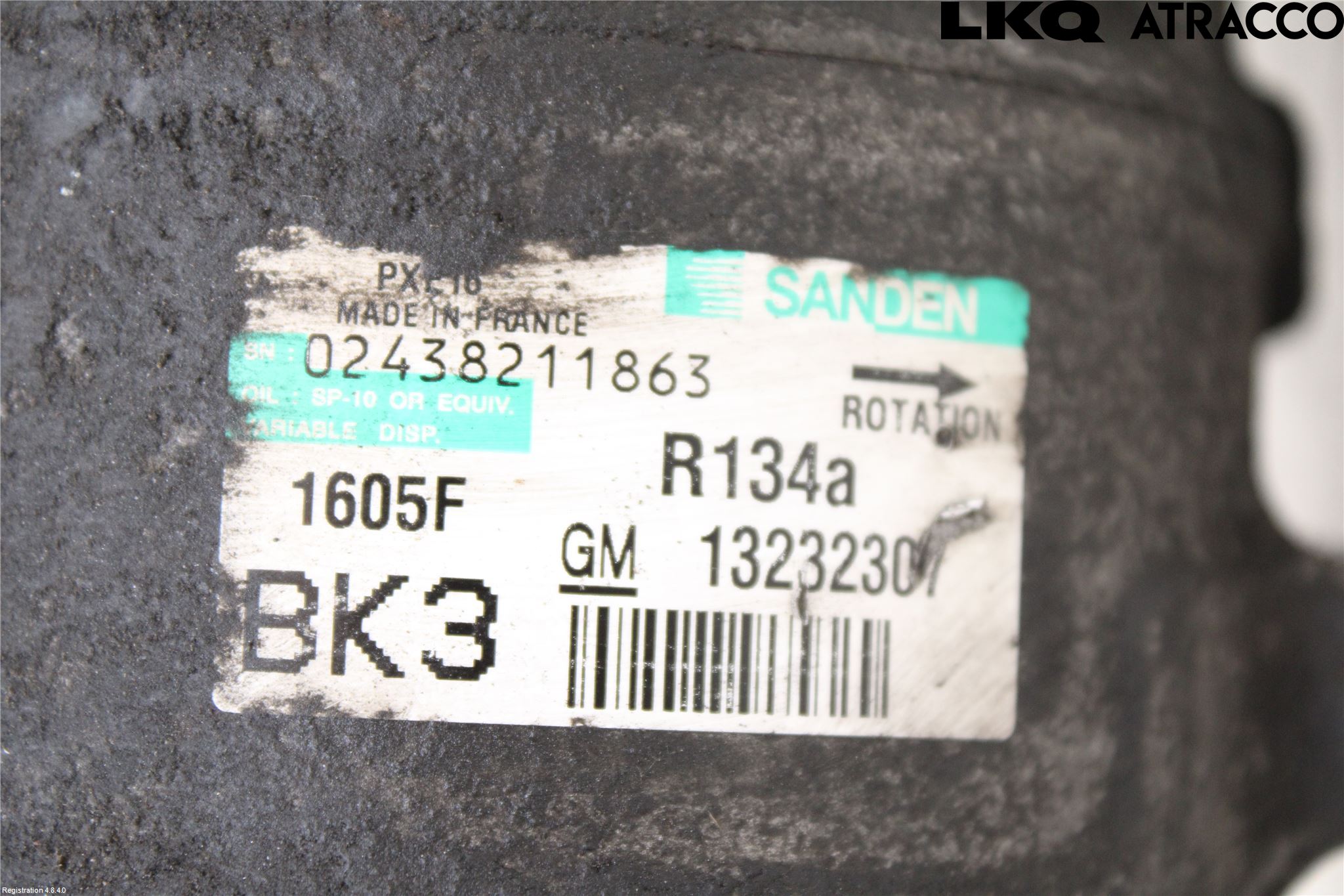 Opel INSIGNIA 09-16 Varme Ac Kompressor
