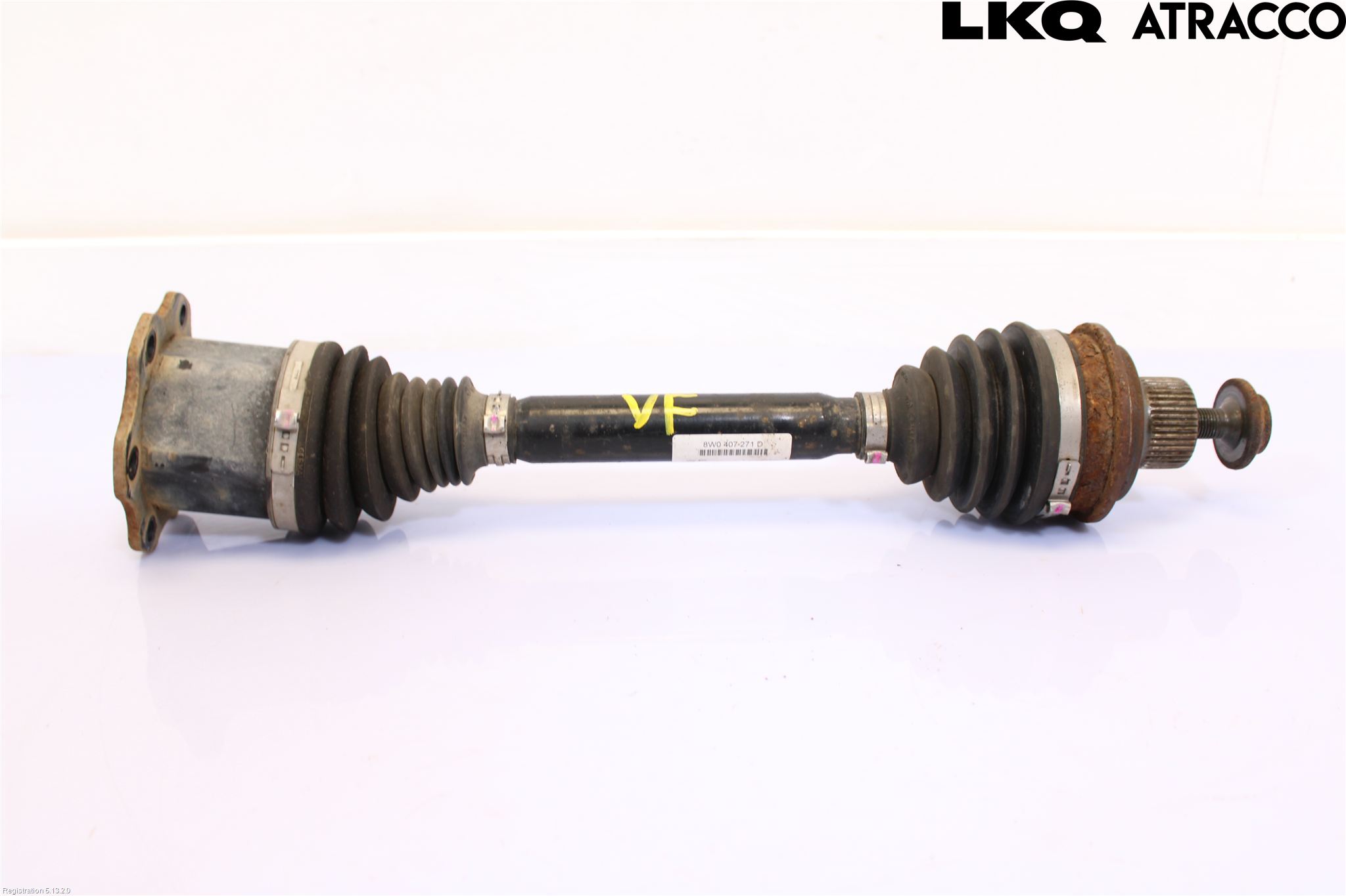 Audi A4/S4 B9 16-19 Drivaksel Foran Kompl Venstre