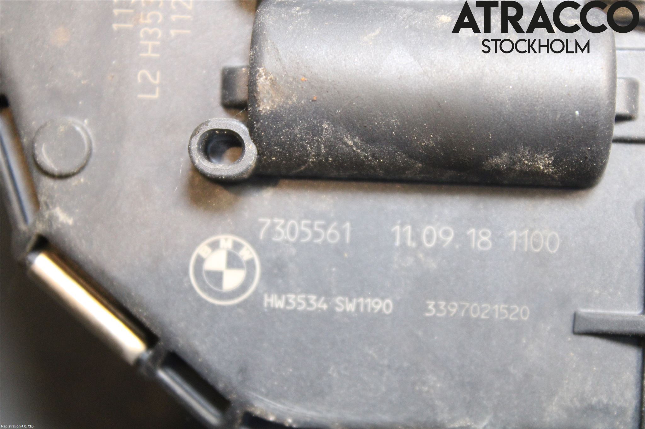 BMW 5 F10/F11/F18 09-17 Viskermotor Frontrute