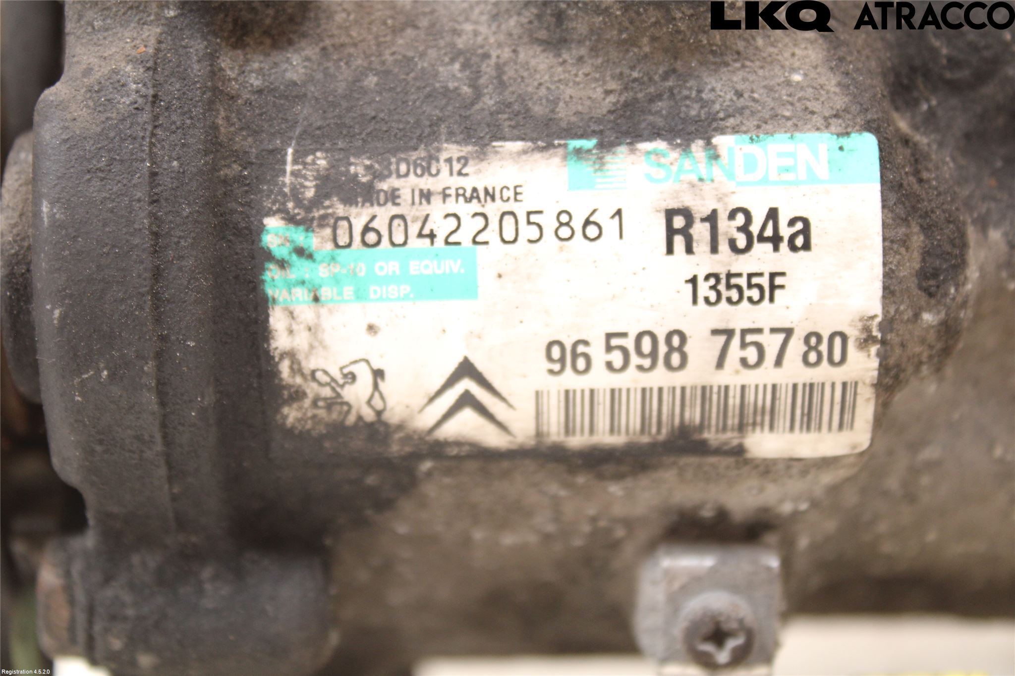 Citroen C4 I   05-10 Varme Ac Kompressor