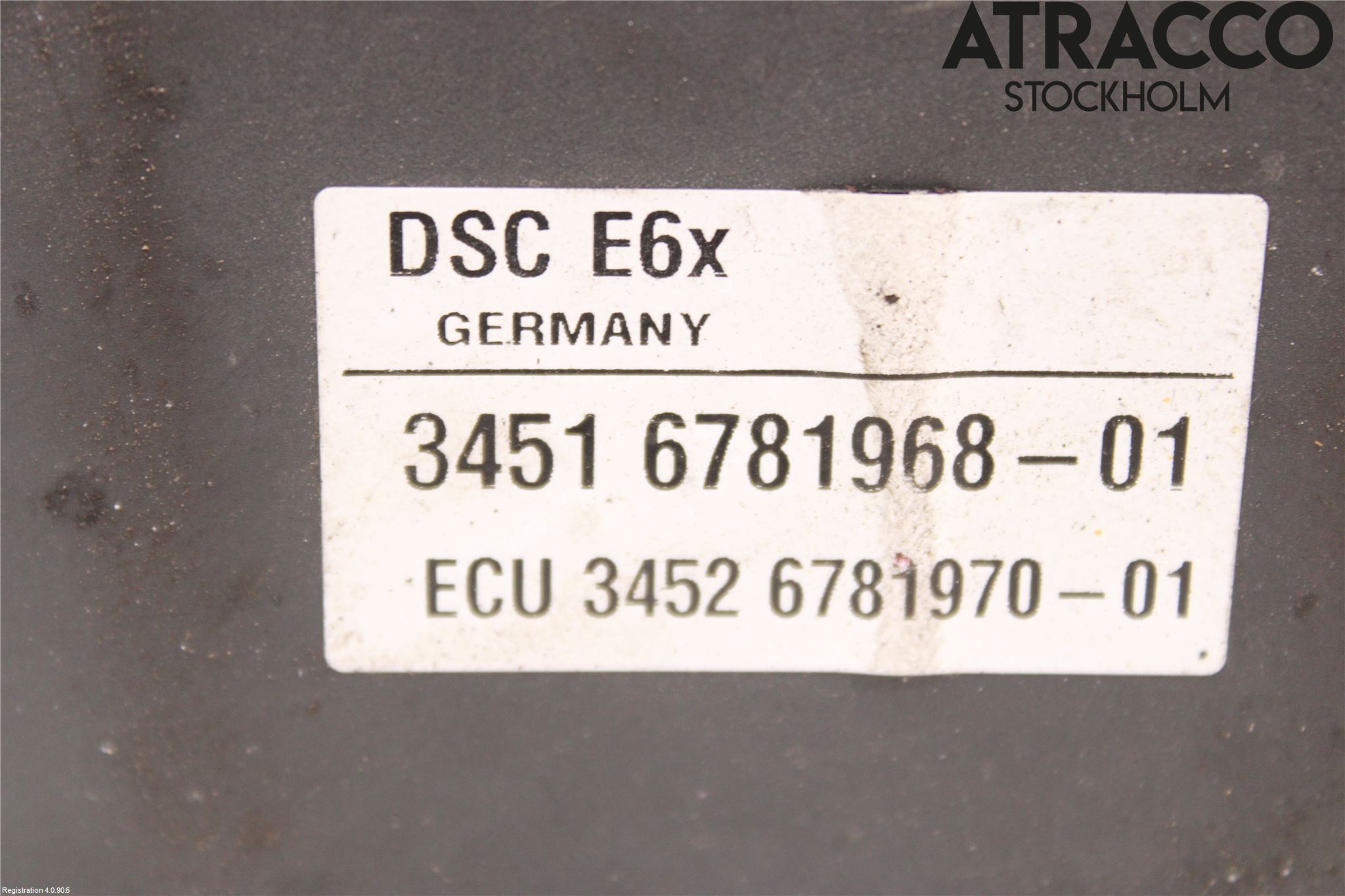 BMW 5 E60/61 Sed/Tou 02-10 Abs Hydraulikkaggregat
