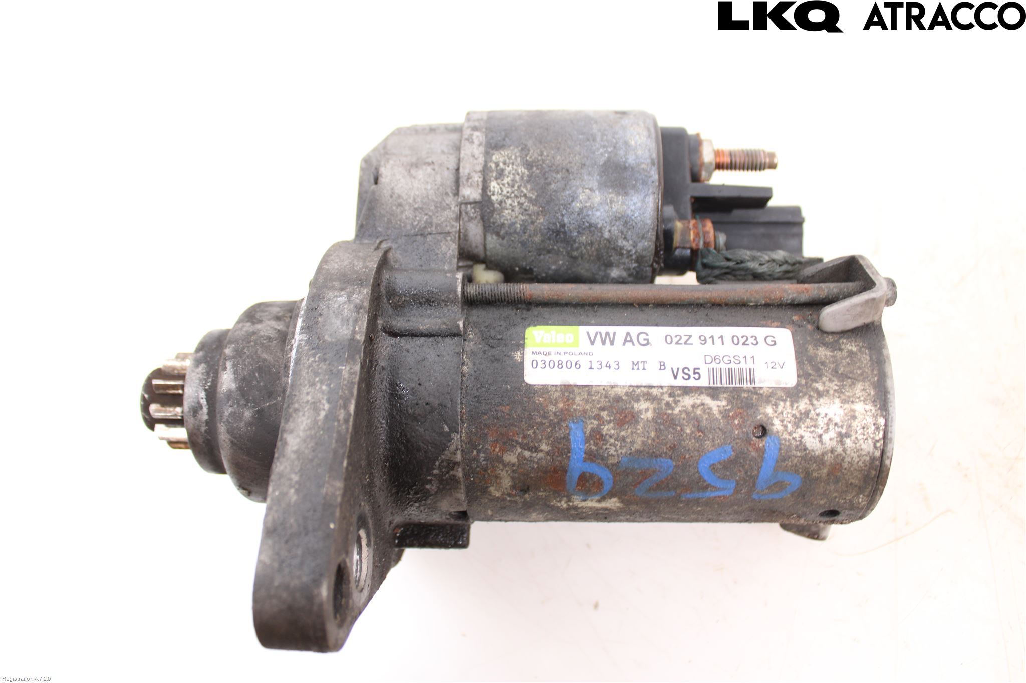 Volkswagen VW GOLF V 04-09 Startmotor