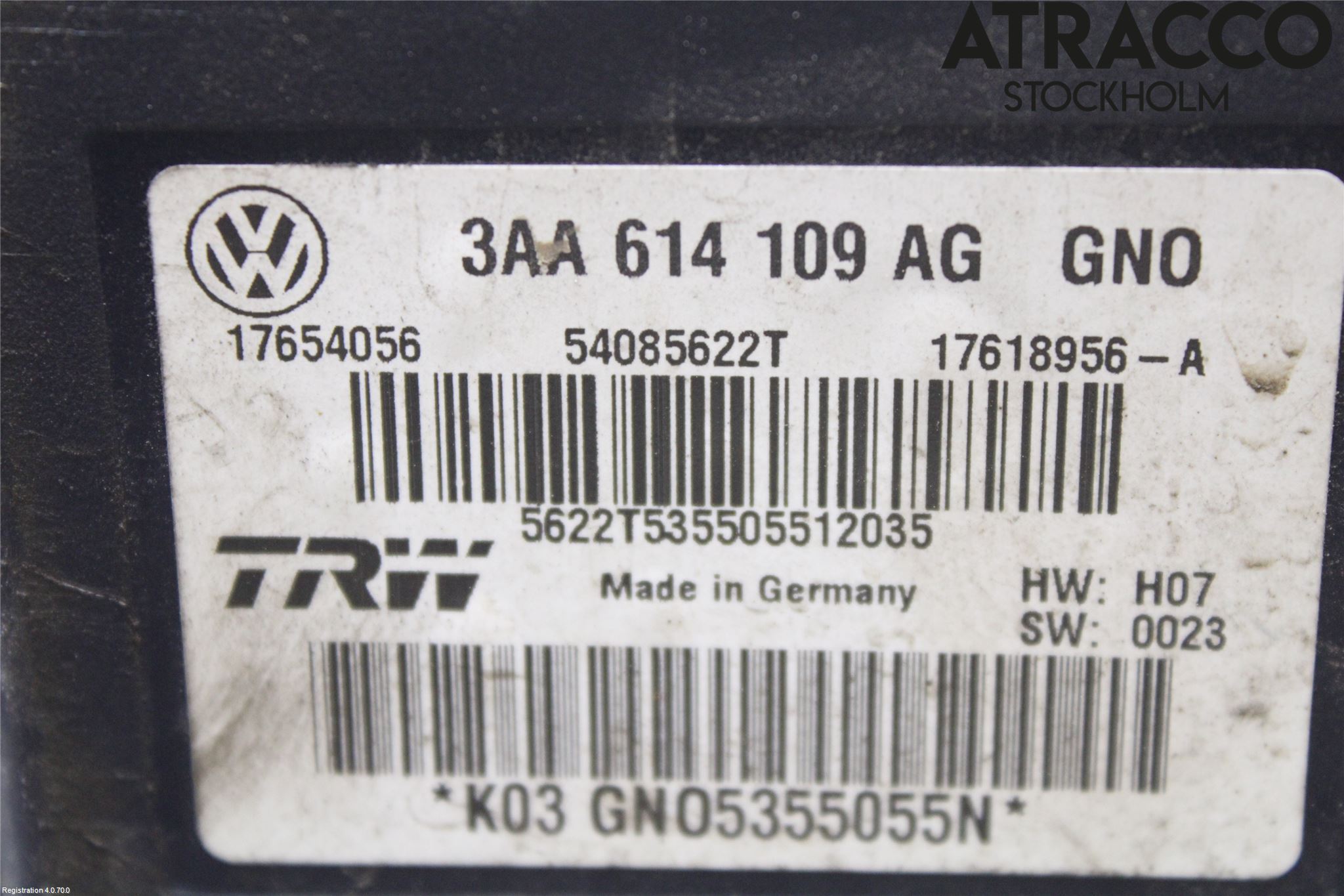 Volkswagen VW PASSAT 11-14 Abs Hydraulikkaggregat