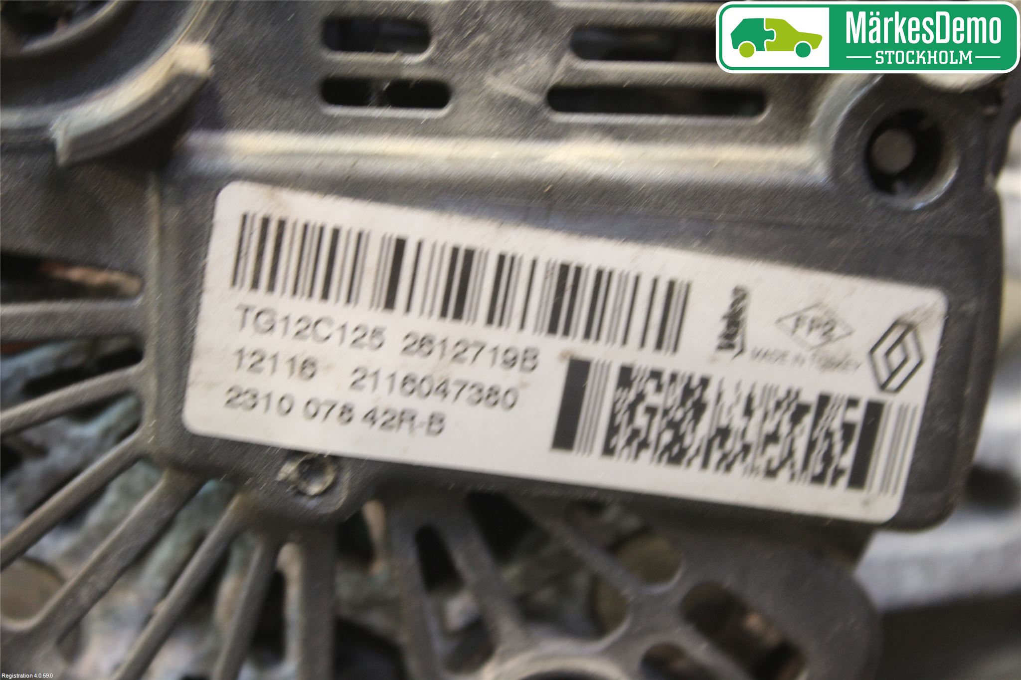 Renault CAPTUR 13-19 Dynamo