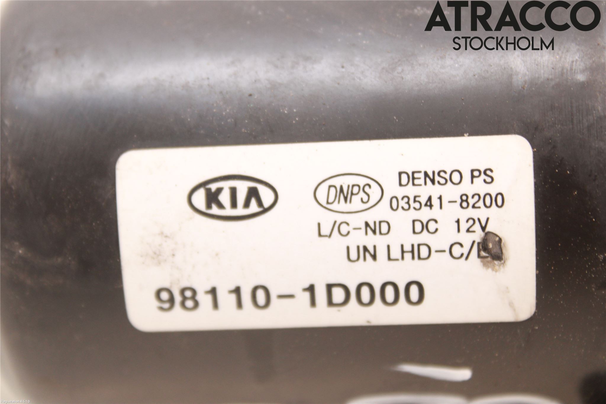 Kia CARENS II 07-12 Viskermotor Frontrute