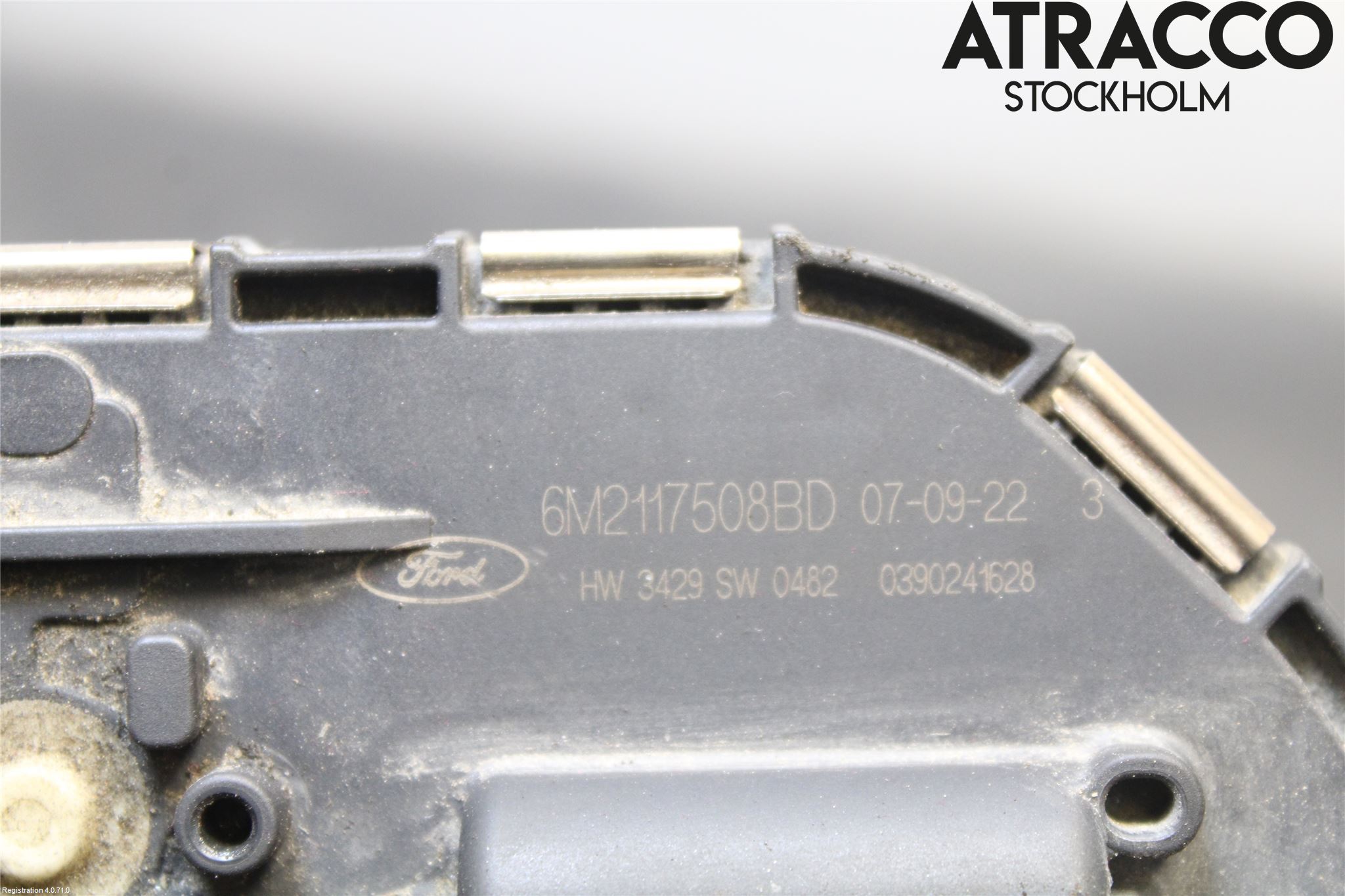 Ford S-MAX 06-15 Viskermotor Frontrute