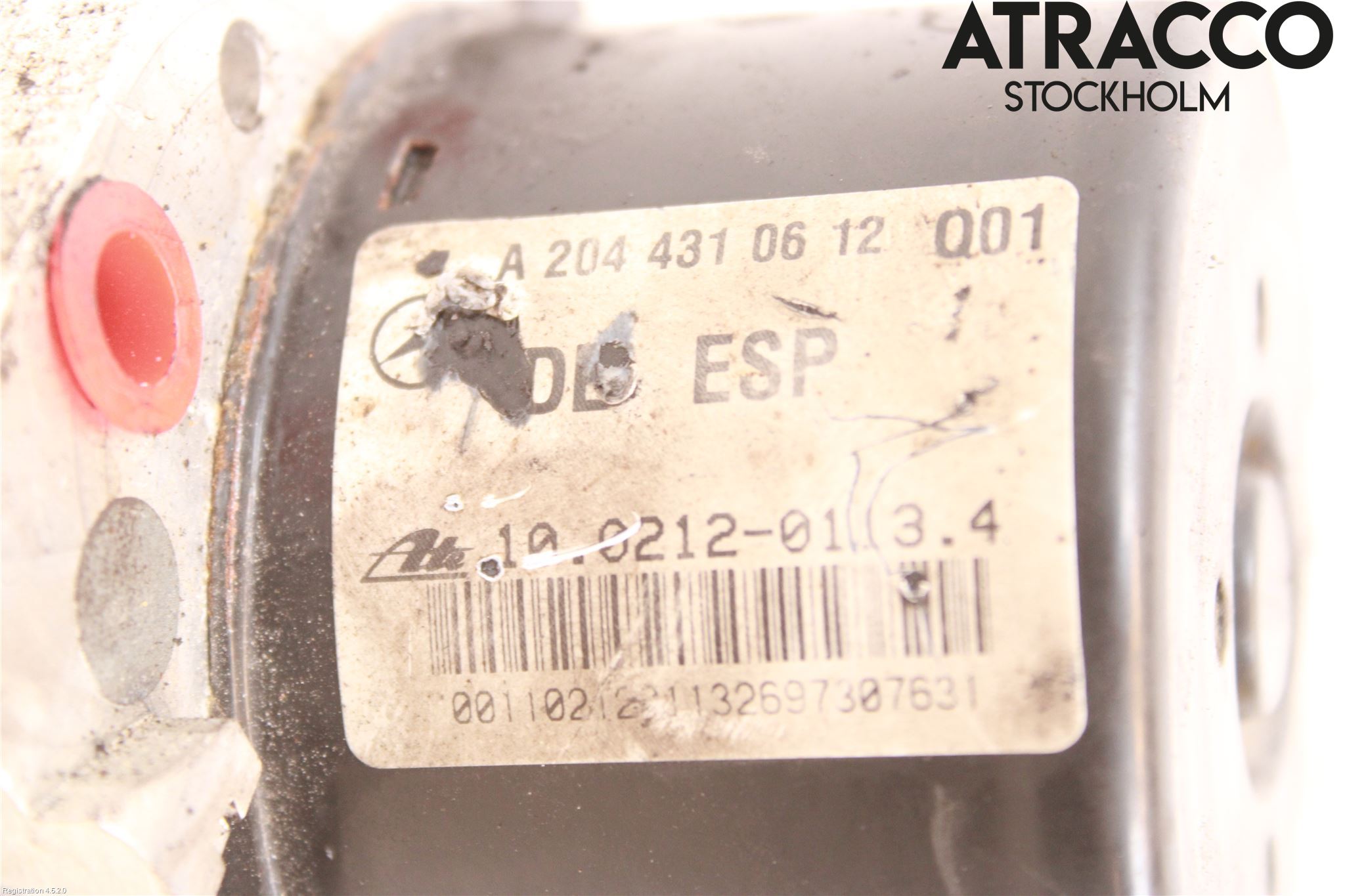Mercedes-Benz MB C-KLASS (W204) 07-15 Abs Hydraulikkaggregat