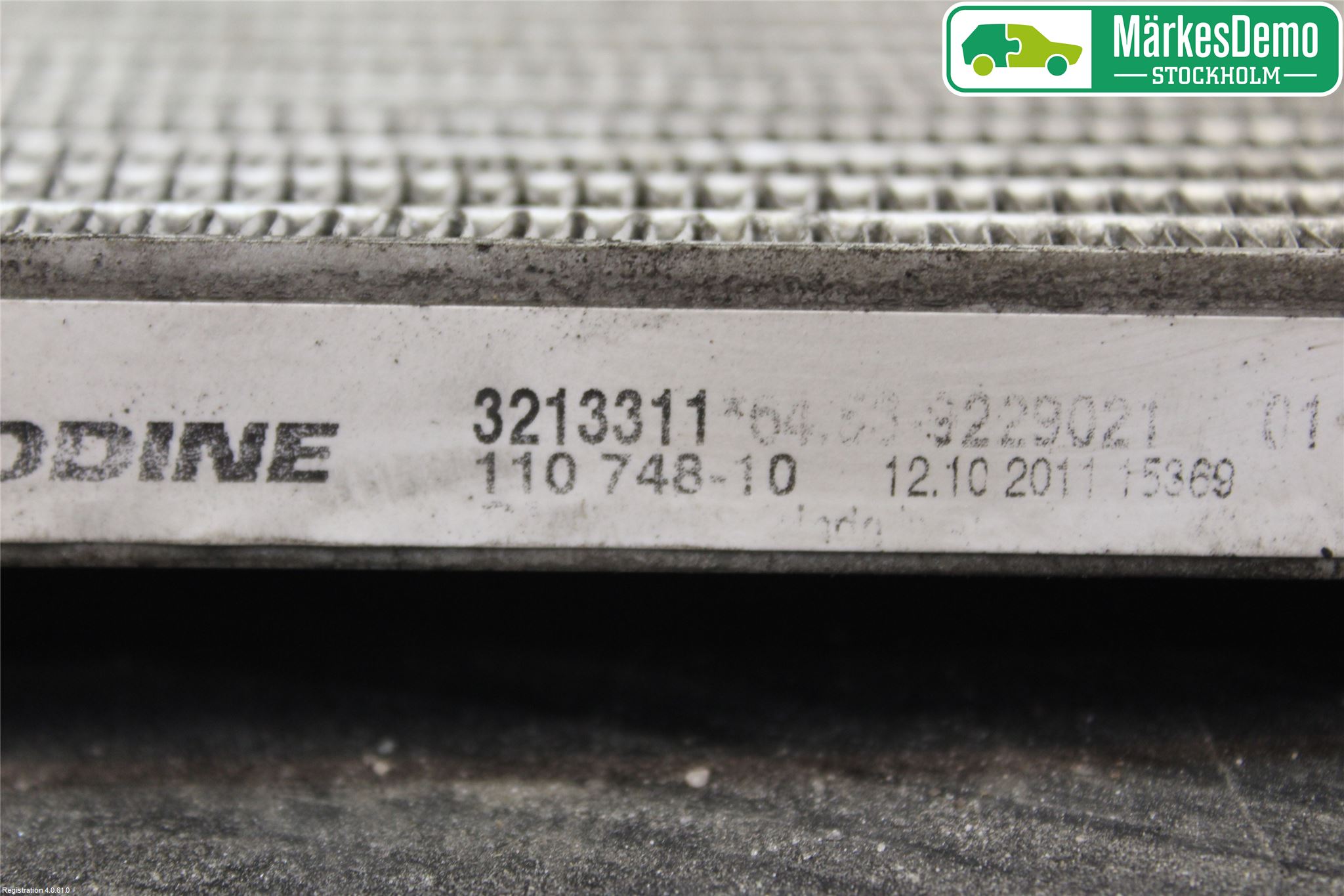 BMW 3 E90/91 SED/TOU 05-12 Varme Ac Kondenser-Kjøler