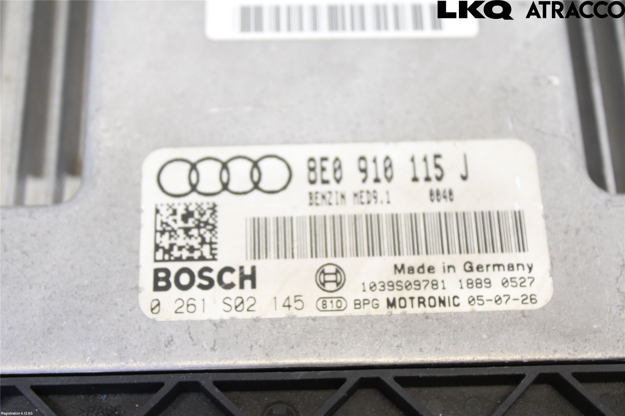 Audi A4/S4 05-07 Styreenhet Innsprøytning