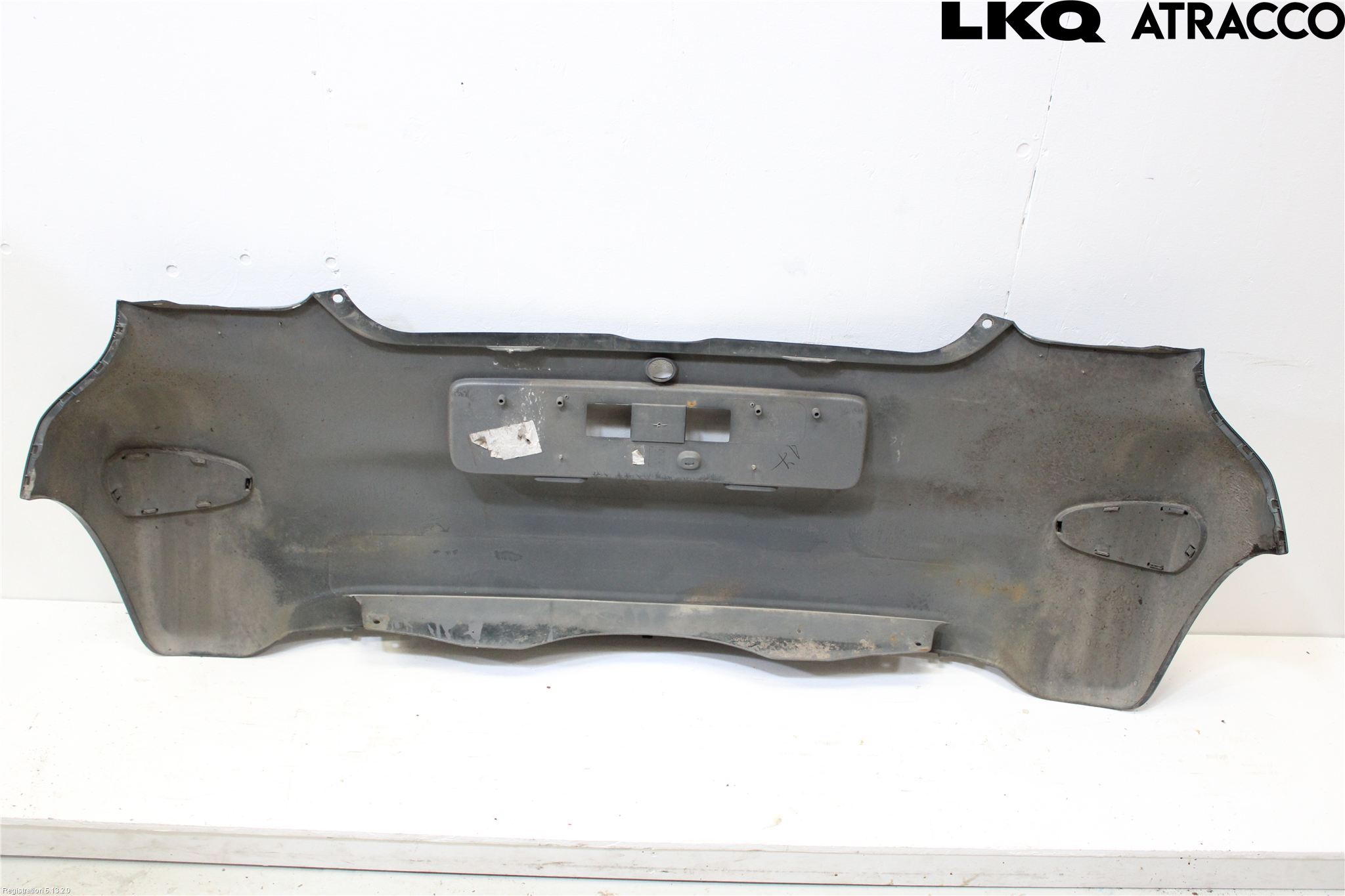 Toyota AYGO 06-14 Støtfanger Bak Overtrekk