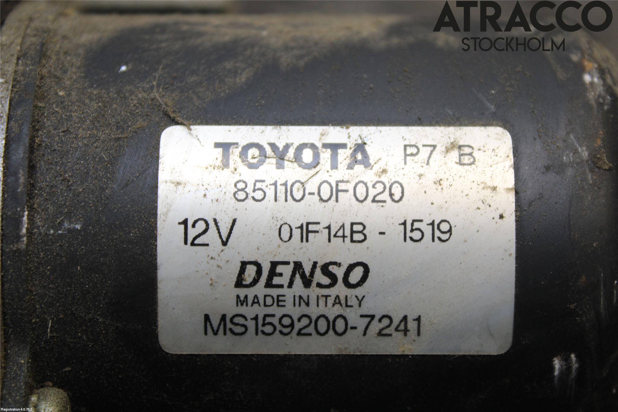 Toyota COROLLA VERSO 02-04 Viskermotor Frontrute